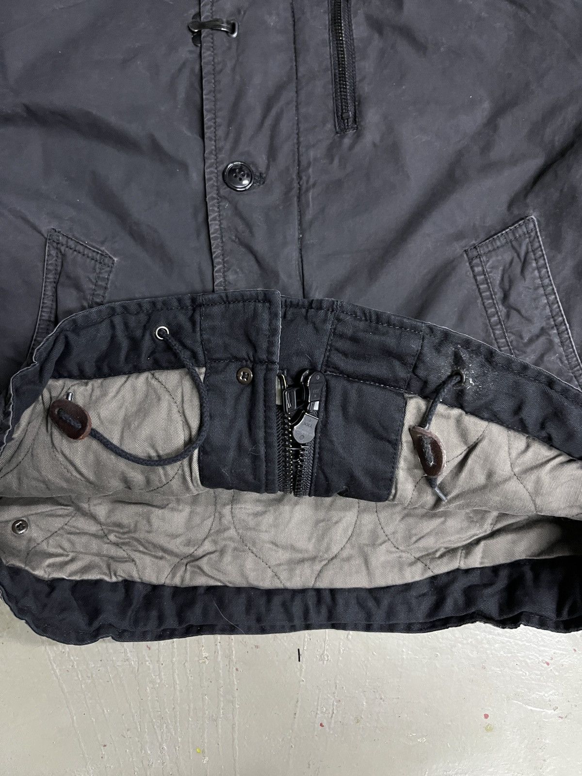 14th Addiction John Bull Kojima Japan Fur Hooded Firemen Deck Jacket Size US M / EU 48-50 / 2 - 7 Thumbnail