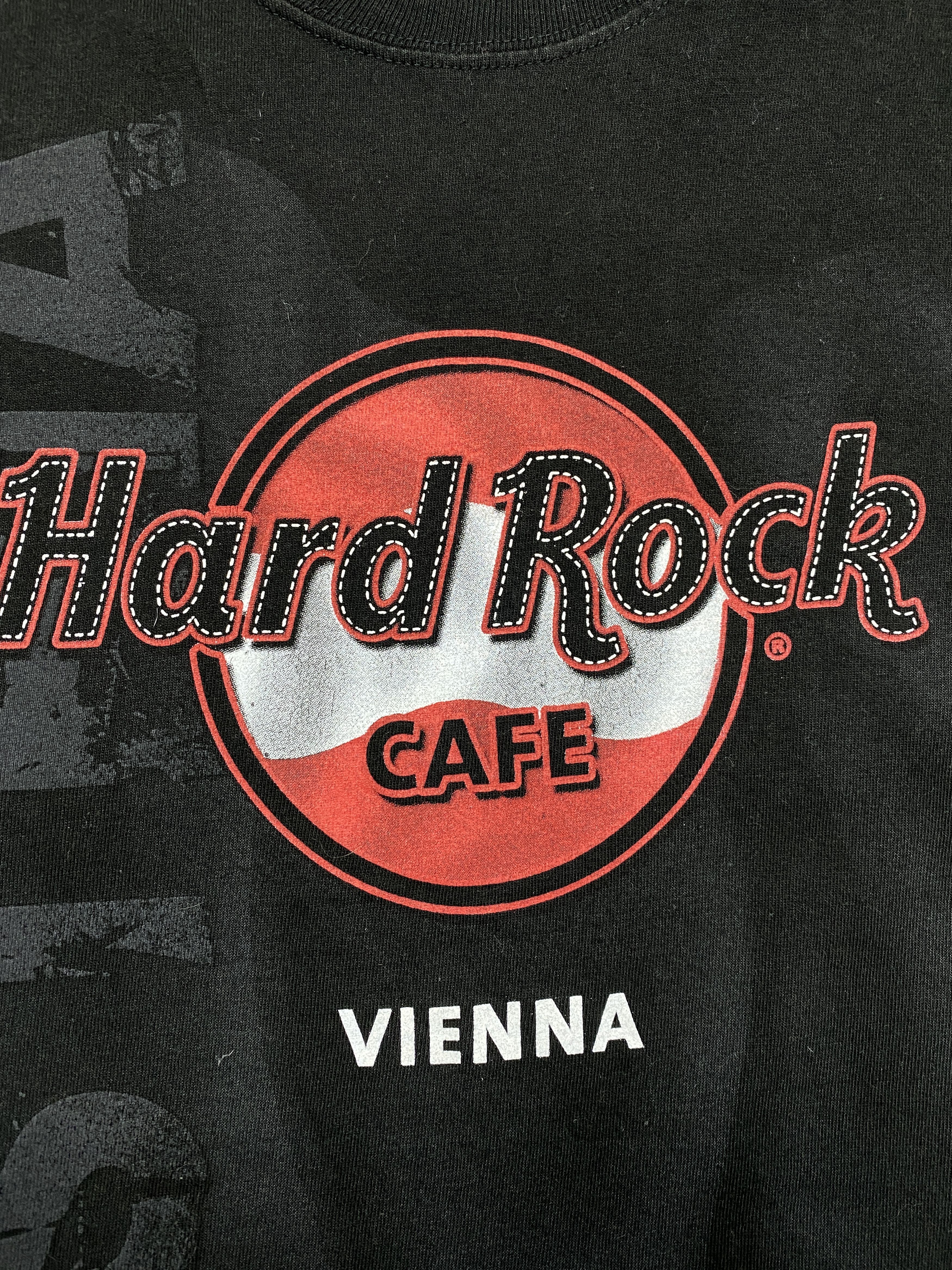 Hard Rock Cafe × Vintage Hard Rock Cafe Vienna vintage t-shirt tee Size US L / EU 52-54 / 3 - 4 Thumbnail