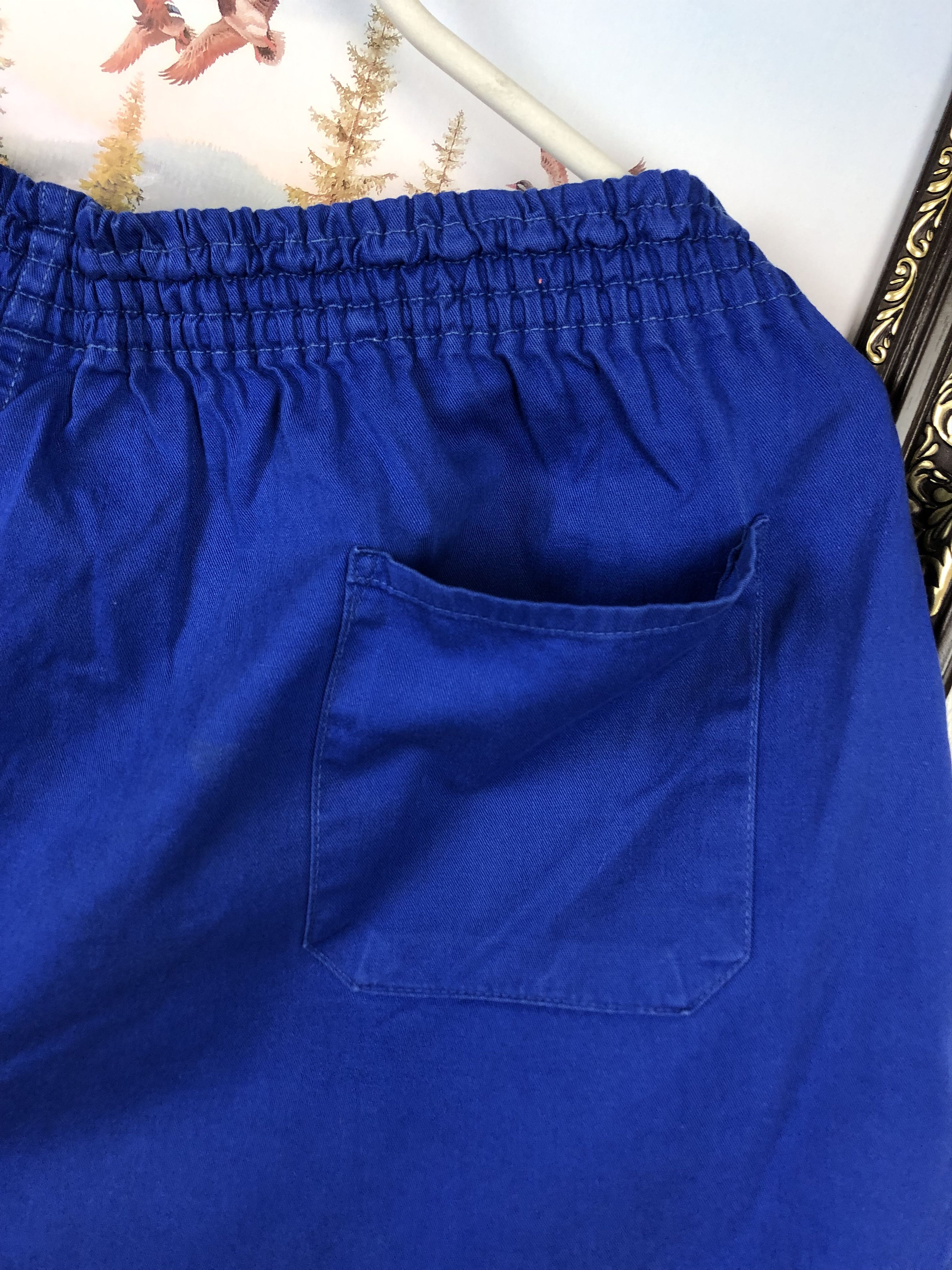 Vintage 90's Adidas Nylon Shorts Rare Blue Run Hype