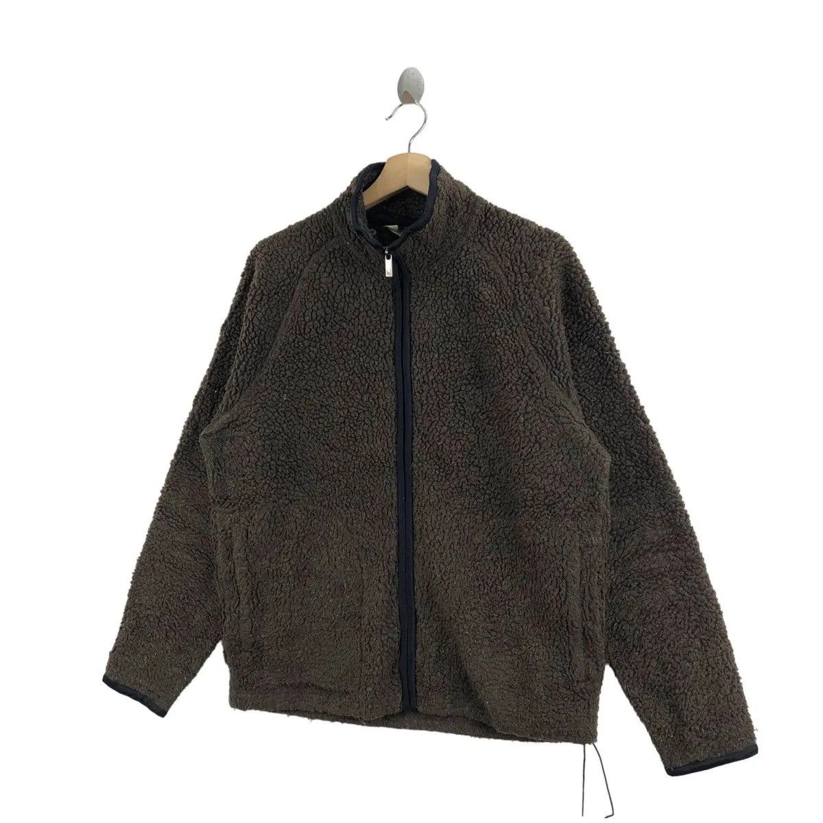 Eddie Bauer Vtg EDDIE BAUER SHERPA Deep Pile Brown Fleece Jacket Outdoor Size US M / EU 48-50 / 2 - 5 Thumbnail