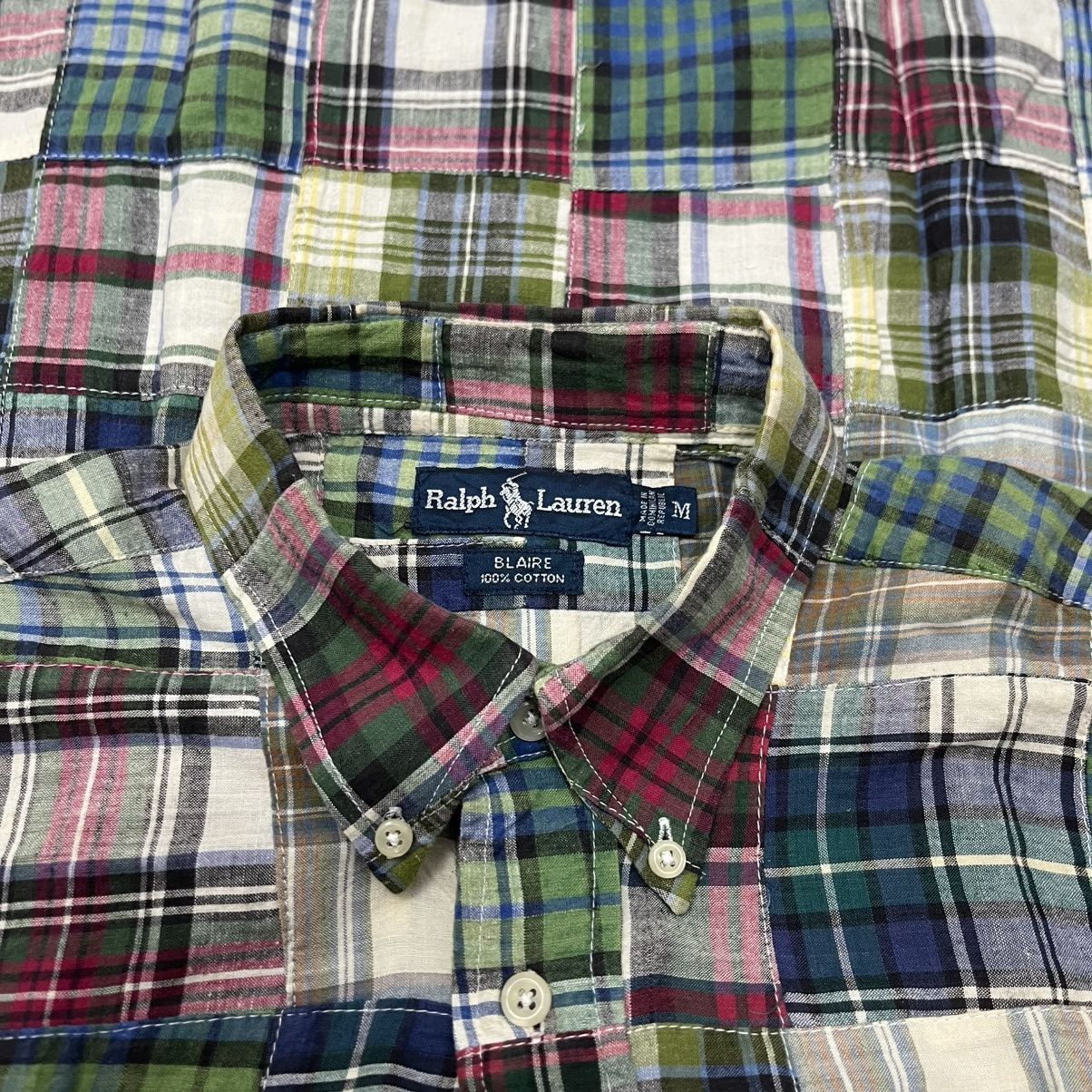 Polo Ralph Lauren Polo Ralph Lauren Patch Work Button Up Shirt Size US L / EU 52-54 / 3 - 6 Thumbnail
