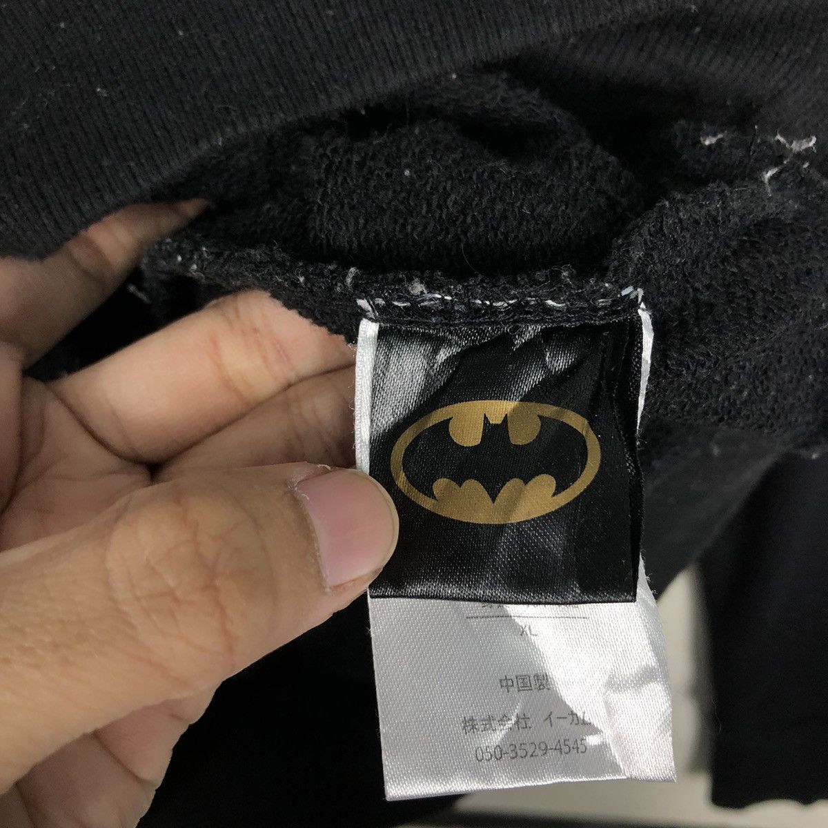 Japanese Brand 📌Vintage Batman Hoodie Pull Over Big Logo Gotham City Size US XL / EU 56 / 4 - 19 Thumbnail