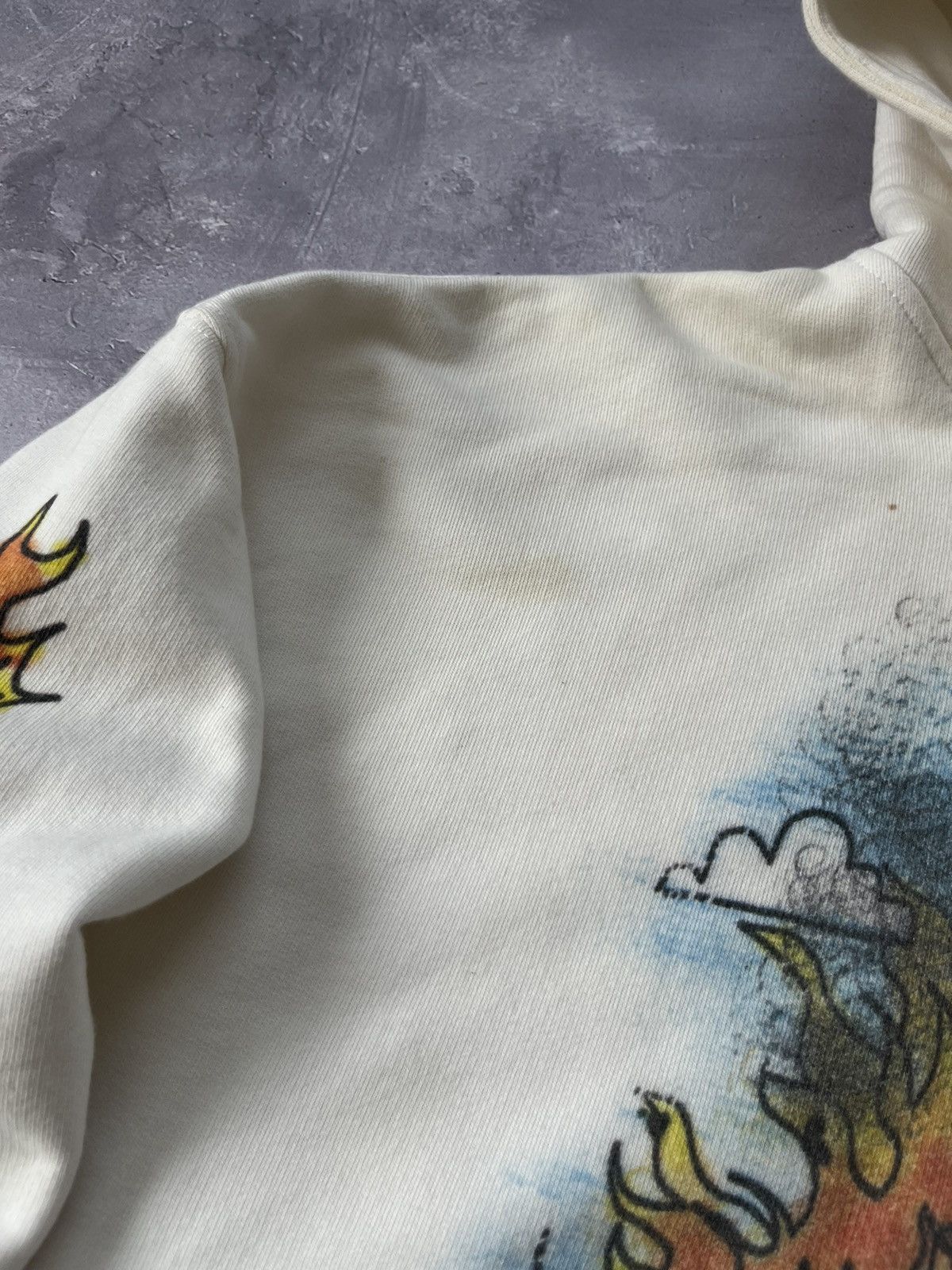 Japanese Brand JK Attire revenge sketch print oversized hoodie flame Size US M / EU 48-50 / 2 - 6 Thumbnail