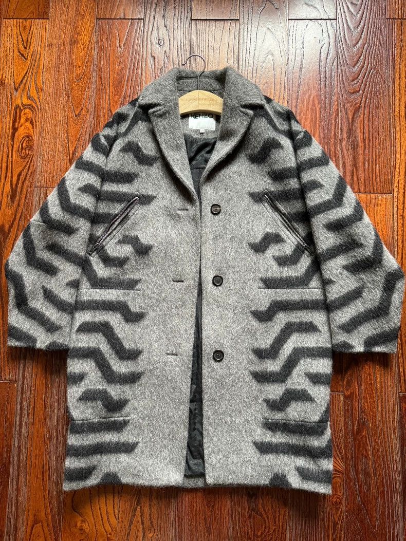 Kenzo KENZO Grayish wool sweater with dark gray sleeves Size XXS / US 00 / IT 34 - 1 Thumbnail