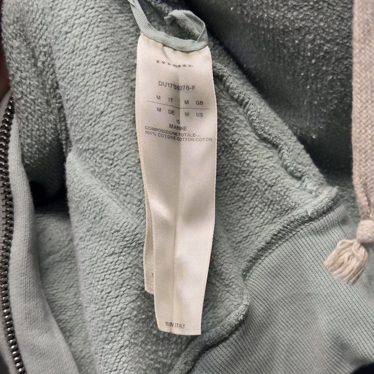 Rick Owens Rick Owens DRKSHDW Jason Zip Up Hoodie Marine Size US M / EU 48-50 / 2 - 5 Thumbnail