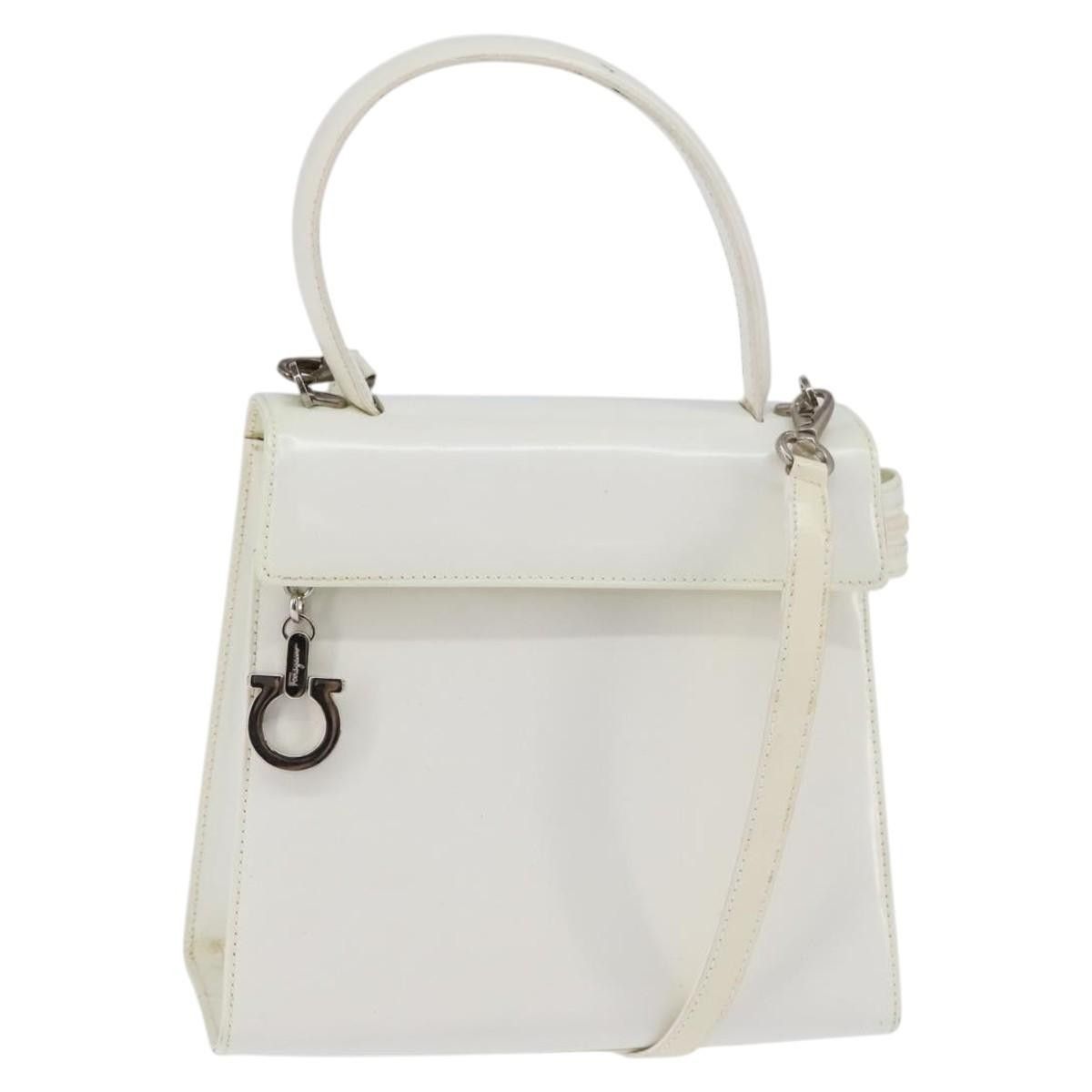 Salvatore Ferragamo Salvatore Ferragamo Gancini Patent leather Size ONE SIZE - 1 Thumbnail