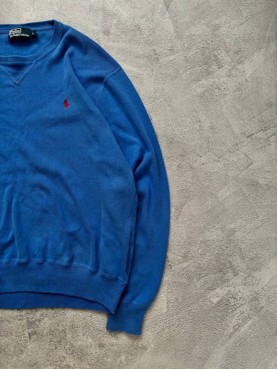 Polo Ralph Lauren × Vintage Vintage Polo Ralph Lauren Distressed sweater Size US L / EU 52-54 / 3 - 2 Thumbnail