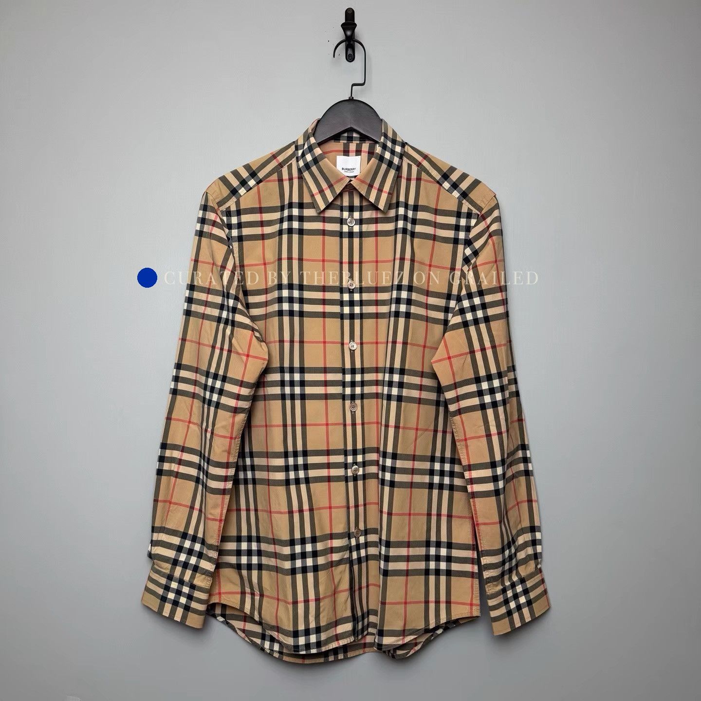 Burberry Check Long Sleeve Button-Up Shirt Size US S / EU 44-46 / 1 - 1 Thumbnail