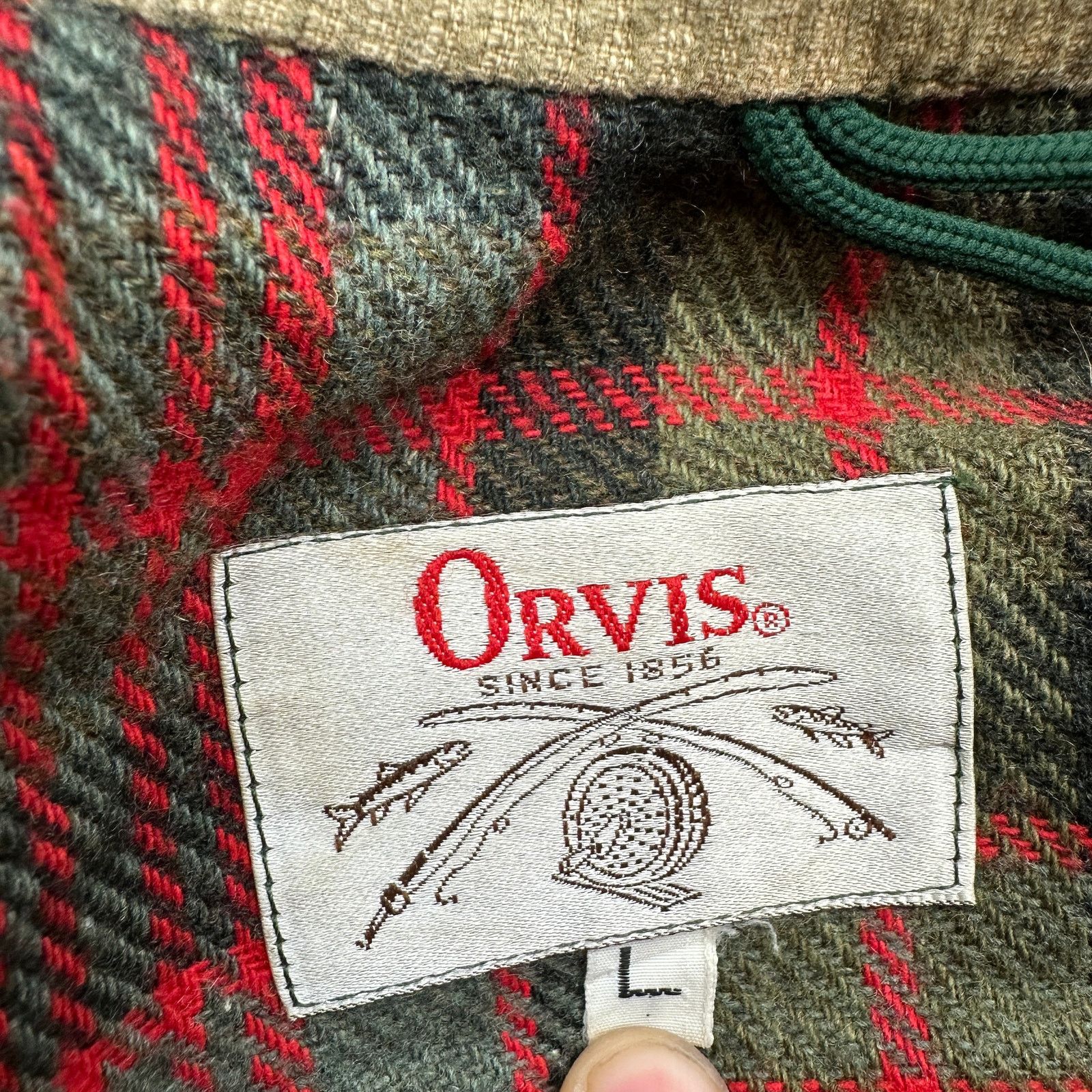 Orvis VTG 80s Orvis Thorndale England Waxed Chore Coat Large Size US L / EU 52-54 / 3 - 3 Thumbnail