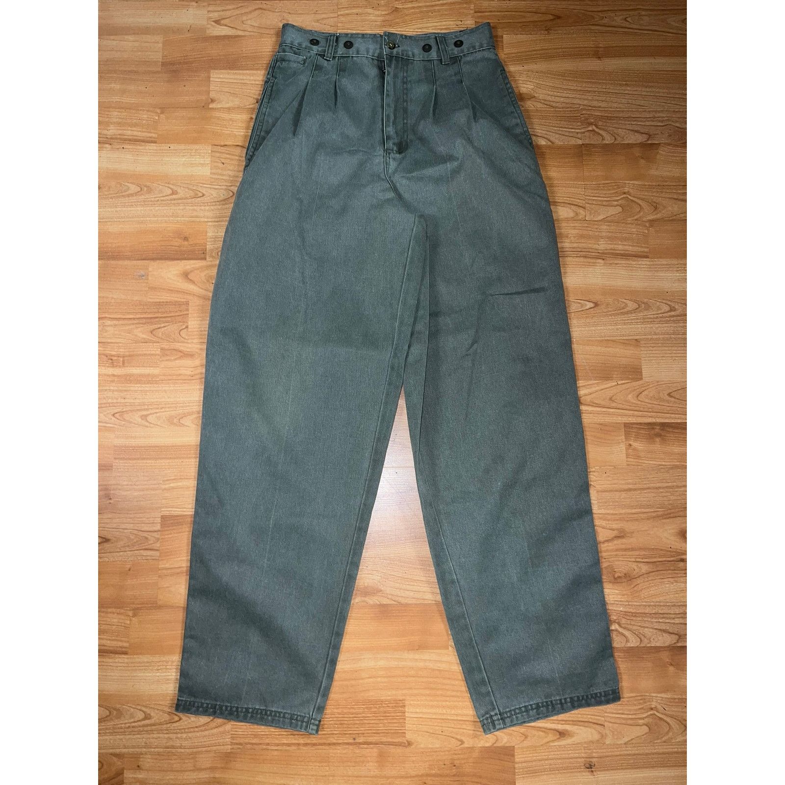 Bugle Boy Vintage Bugle Boy Pants West 40 Route Military Surf Skate 29 Size US 29 - 1 Thumbnail