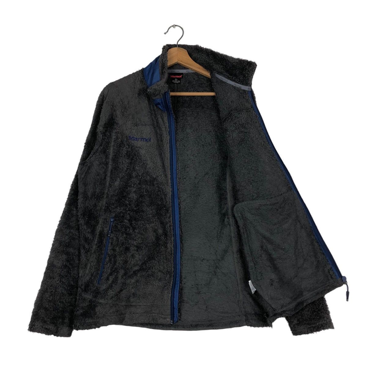 Japanese Brand 🔥Vintage Fleece Jacket Zipper Marmot Size US L / EU 52-54 / 3 - 11 Thumbnail