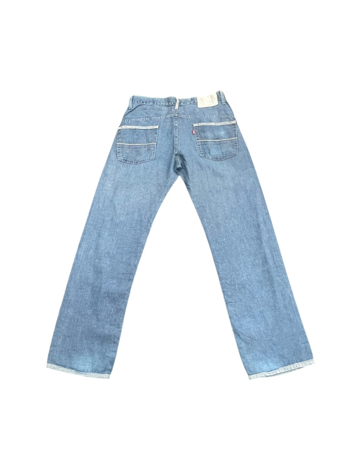 Edwin Vintage 90’s Edwin 505SS9 Grand Blue Selvedge Jeans Size US 33 - 6 Thumbnail