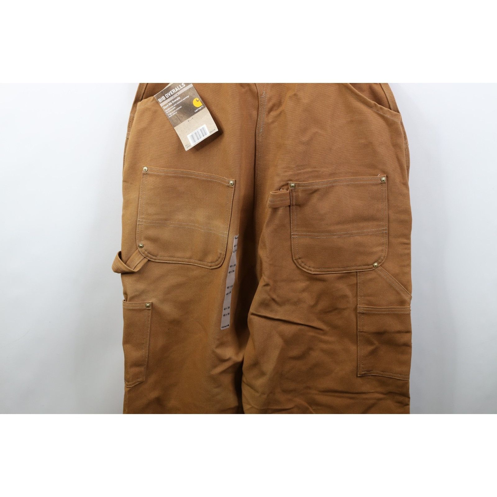 Carhartt Deadstock Vintage Y2K Carhartt Double Knee Duck Overalls Size US 40 / EU 56 - 19 Thumbnail