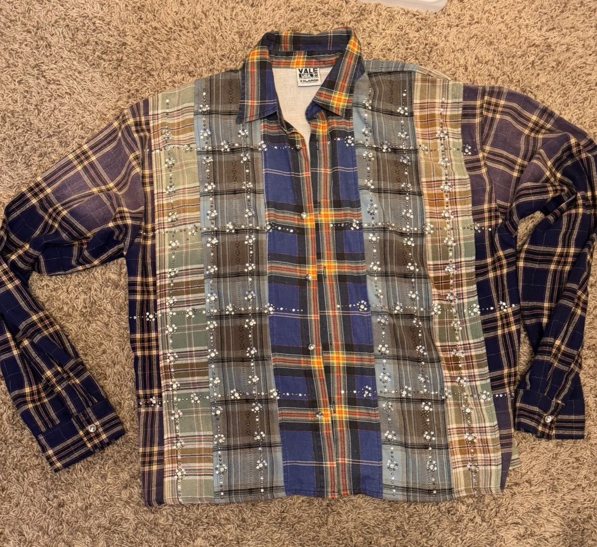 Vale Vale Forever Splash Zone Flannel Blue Size US XXL / EU 58 / 5 - 1 Thumbnail