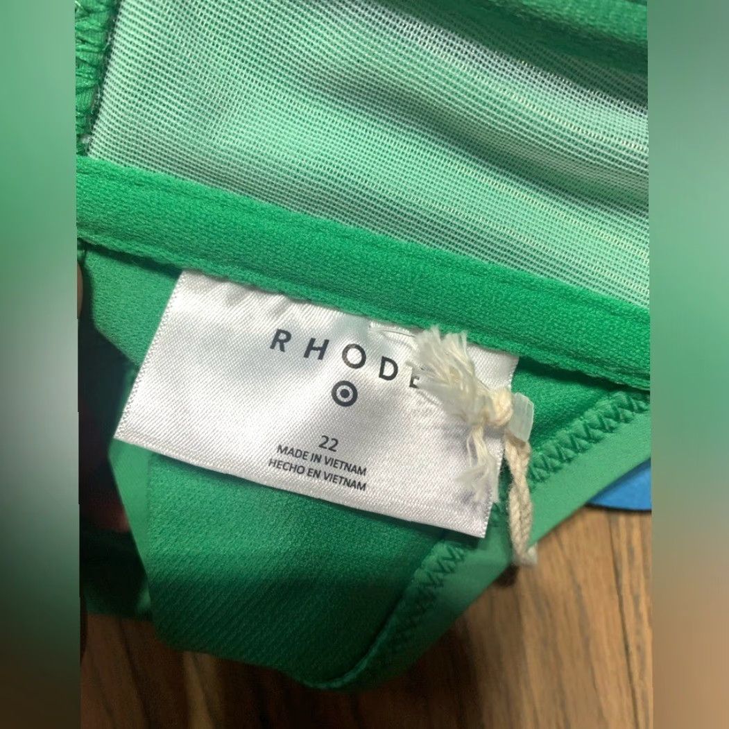 RHODE Rhode x Target Swim Top Cover Up, Plus Size 22, Green, Women, NWT Size 3XL / US 20-22 - 4 Thumbnail