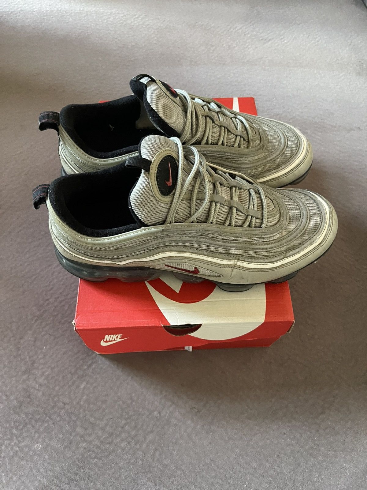 Nike Nike Air Vapormax 97 “Silver Bullet” Size US 12 / EU 45 - 9 Thumbnail