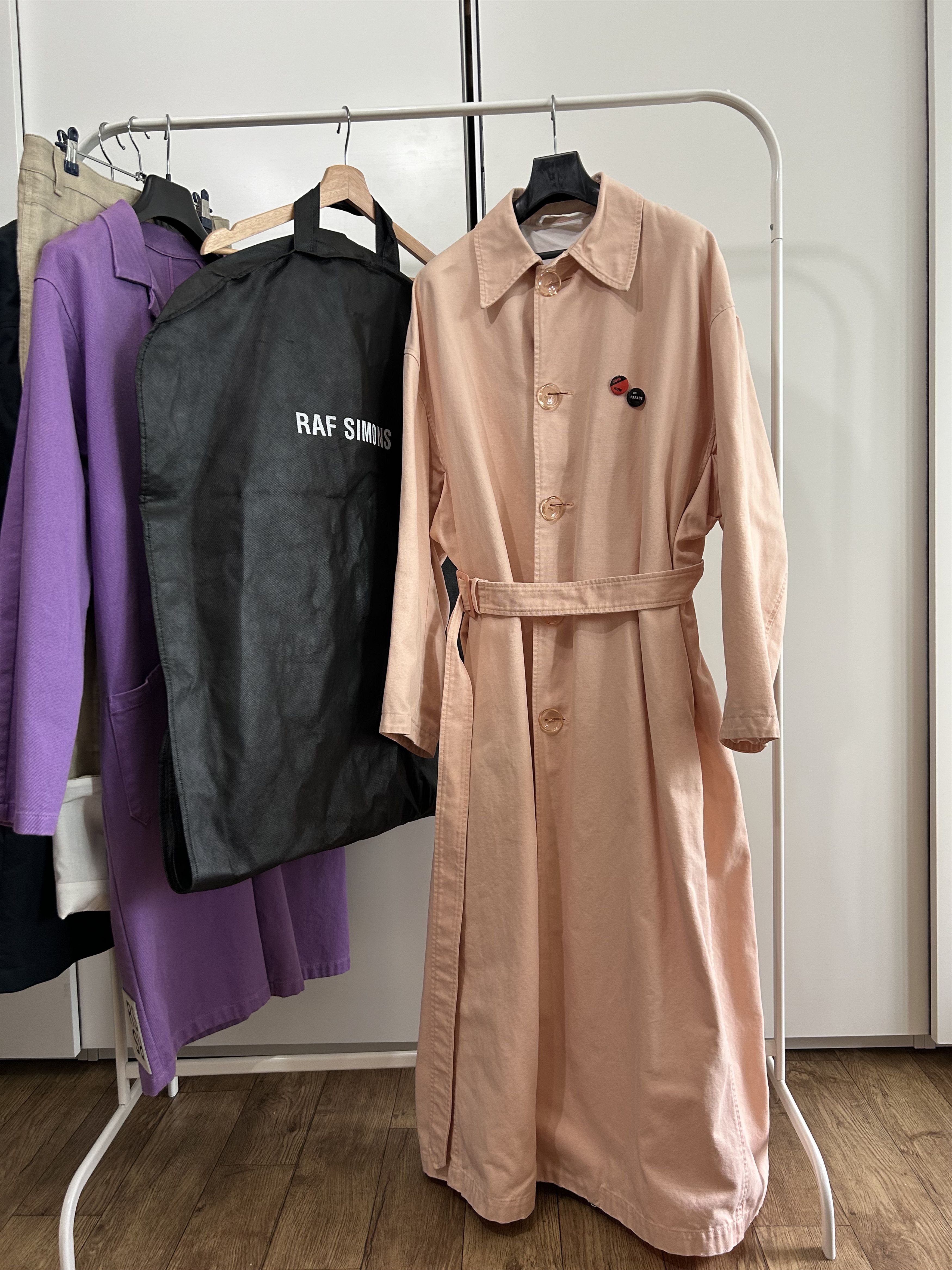 Raf Simons RAF SIMONS Maxi Canvas Trench Coat (21FW) Size US S / EU 44-46 / 1 - 1 Thumbnail