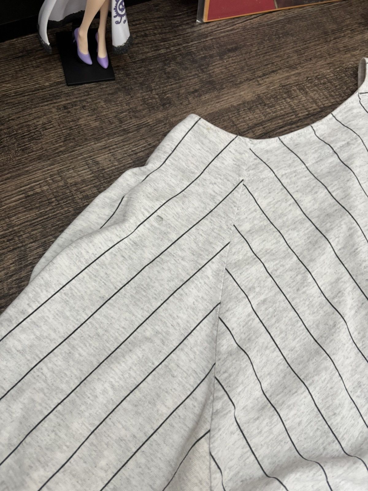 Vintage 90s American Police Parody Baseball Pinstripe Jersey XL Size US XL / EU 56 / 4 - 5 Thumbnail