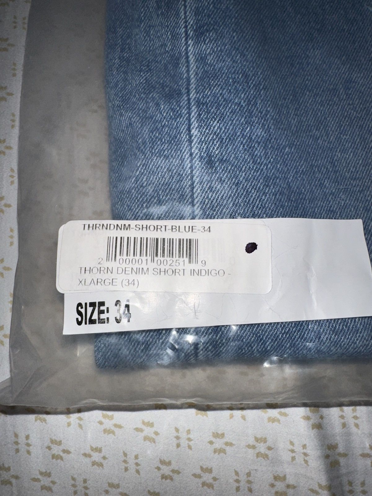 Revenge Revenge Thorn Denim Shorts Size US 34 / EU 50 - 4 Thumbnail