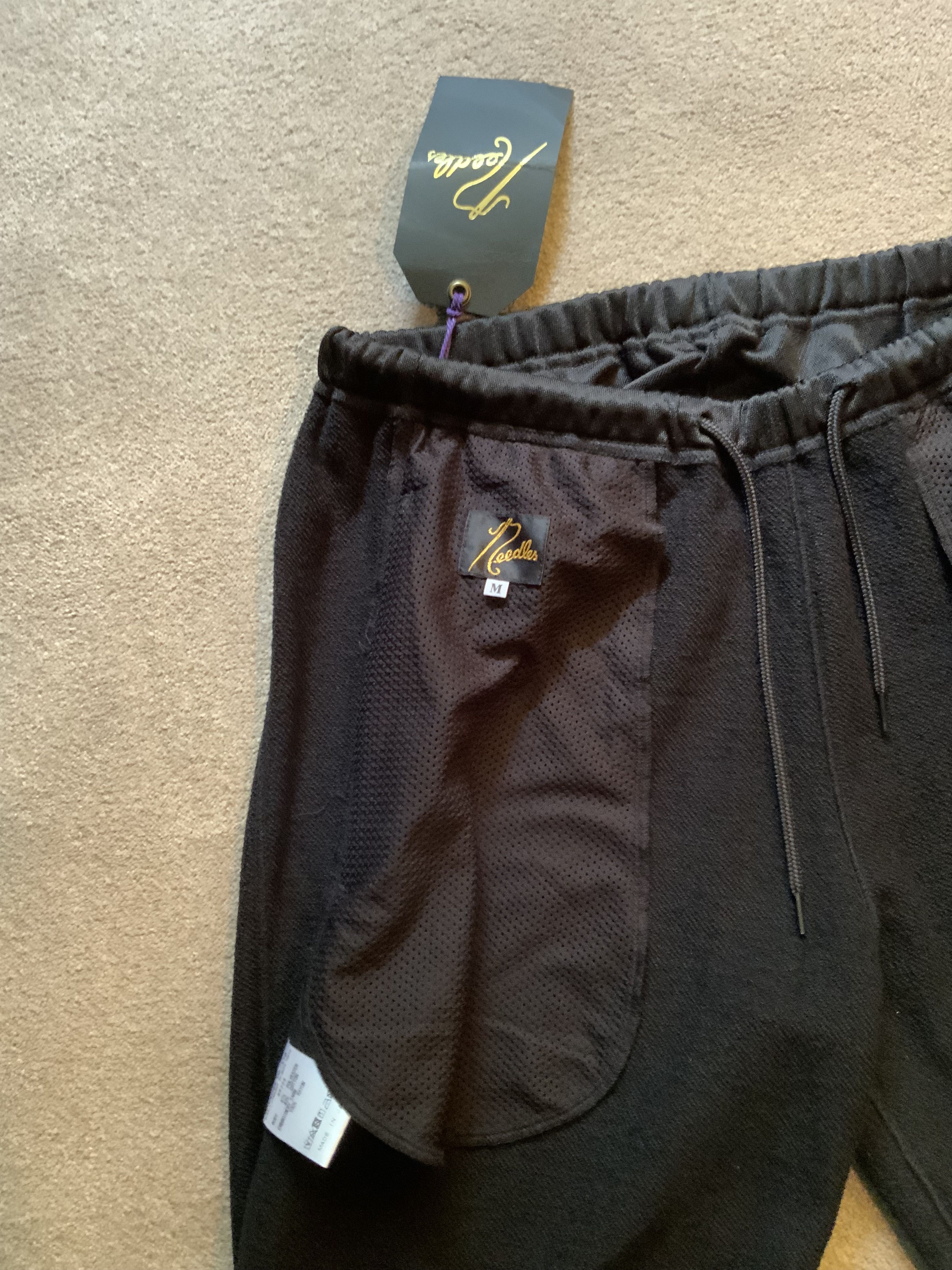 Needles Medium Needles black zip lounge pants joggers trousers Size US 31 - 8 Thumbnail
