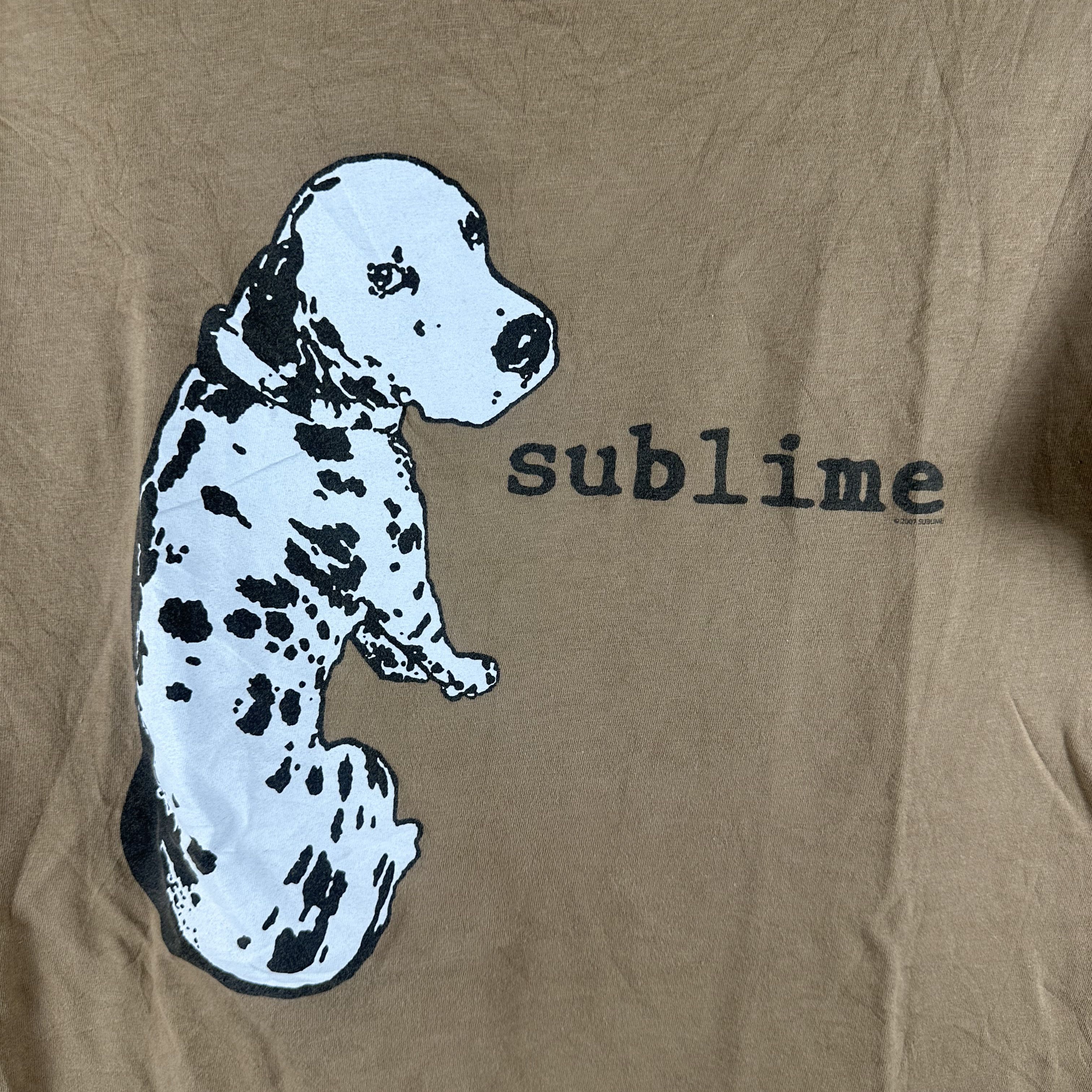 Vintage 2007 Sublime Ska Punk Band Dalmatian Dog Graphic T-shirt Size US M / EU 48-50 / 2 - 2 Thumbnail