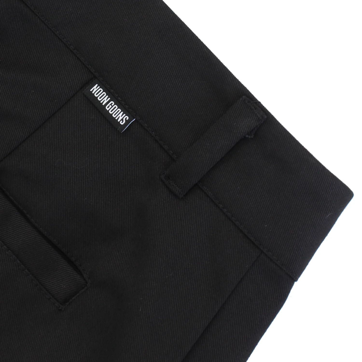 Noon Goons Noon Goons Club Pant – Black Twill Trouser – New With Tags Size US 30 / EU 46 - 3 Thumbnail