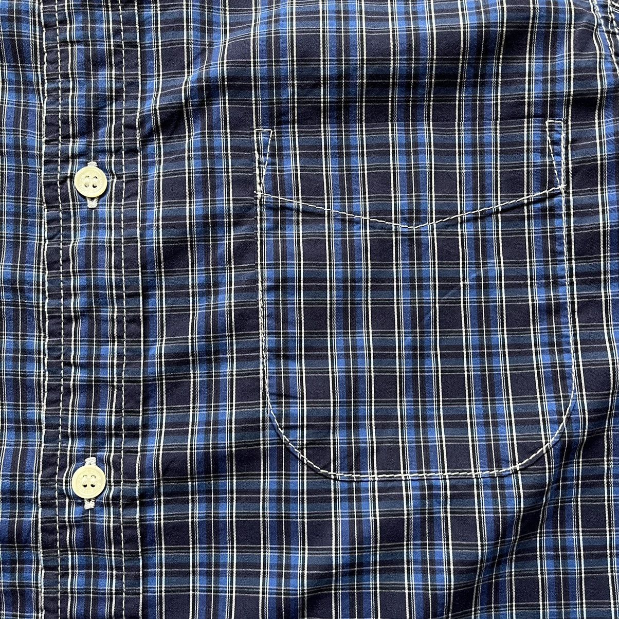 Comme des Garcons × Comme des Garcons Homme × Junya Watanabe SS17 Comme des Garcons Homme Blue Plaid Shirt Size US S / EU 44-46 / 1 - 7 Thumbnail