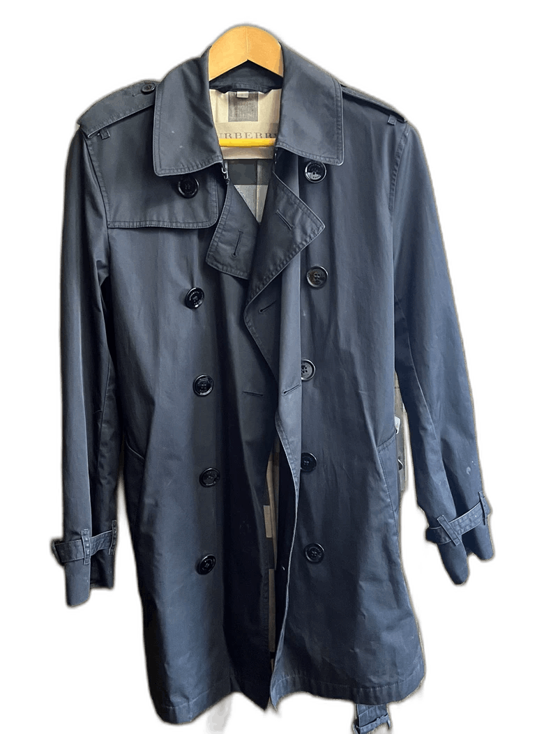 Burberry burberry trench coat in navy blue0079 yq Size US M / EU 48-50 / 2 - 1 Thumbnail