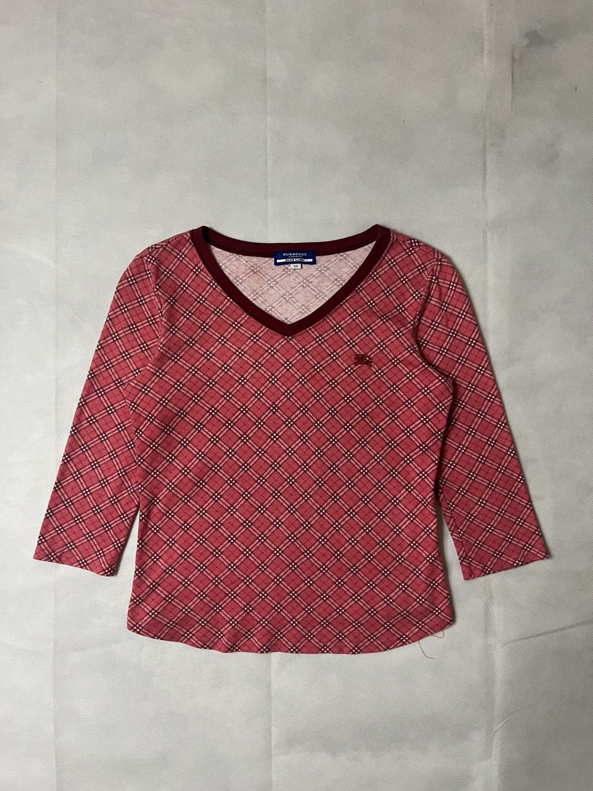 Burberry Vintage Burberry Blue Label Sew Tshirt Size M / US 6-8 / IT 42-44 - 1 Thumbnail