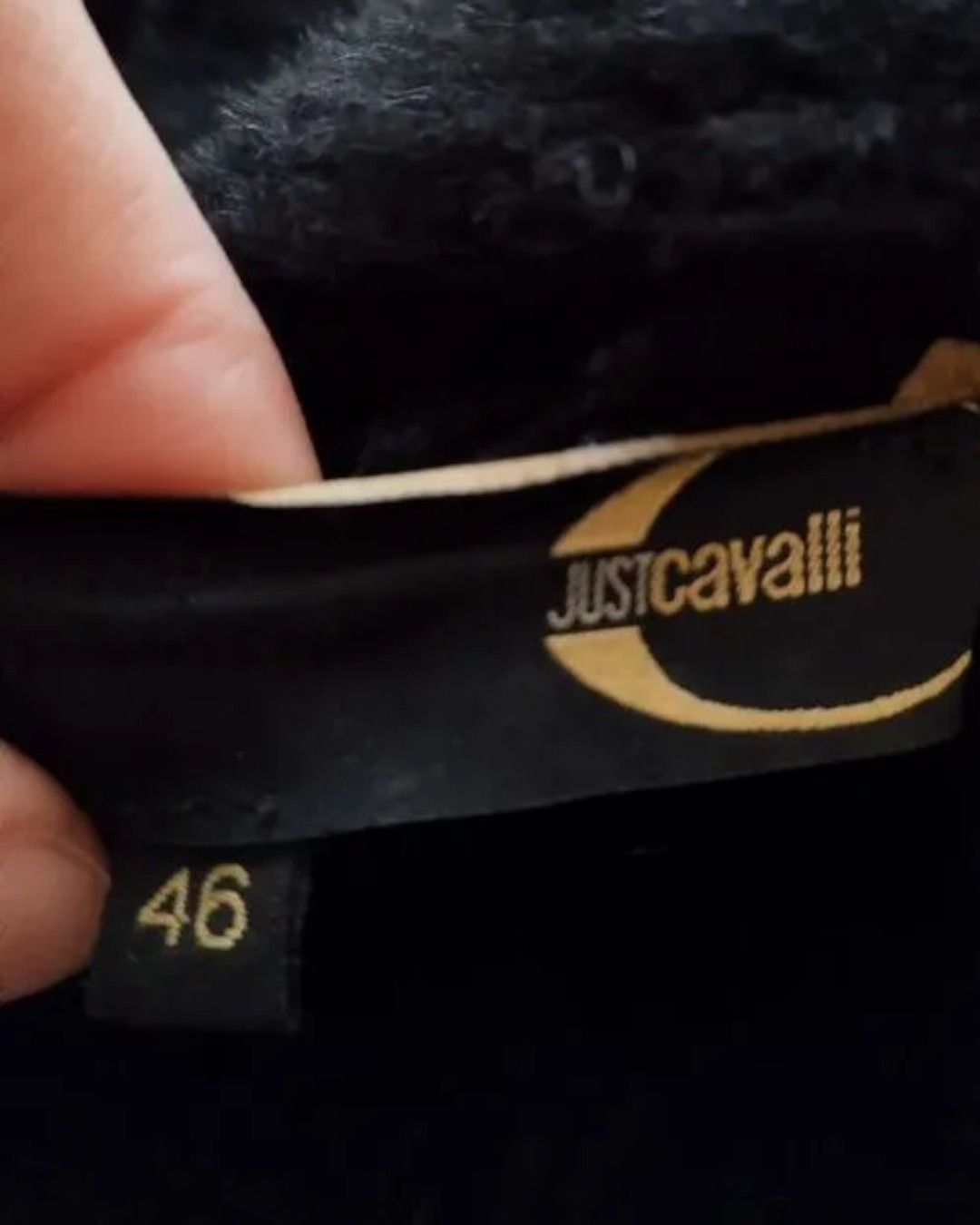 Roberto Cavalli HUGE COLLAR SHEARLING LEATHER JACKET Size L / US 10 / IT 46 - 6 Thumbnail