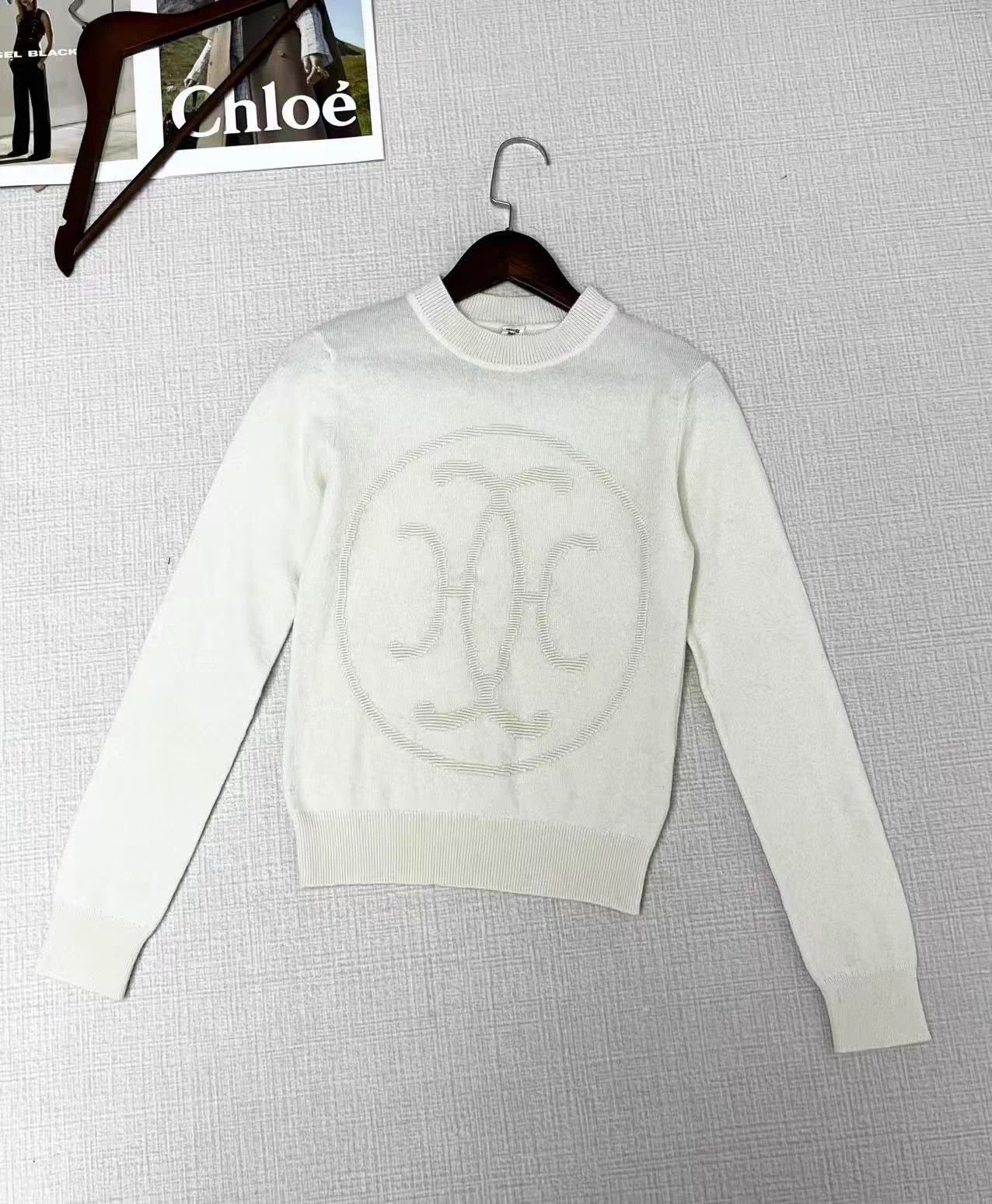 Hermes Hermès Cashmere Knit Sweater Size 34 For Sale AG738 Size XS / US 0-2 / IT 36-38 - 5 Thumbnail