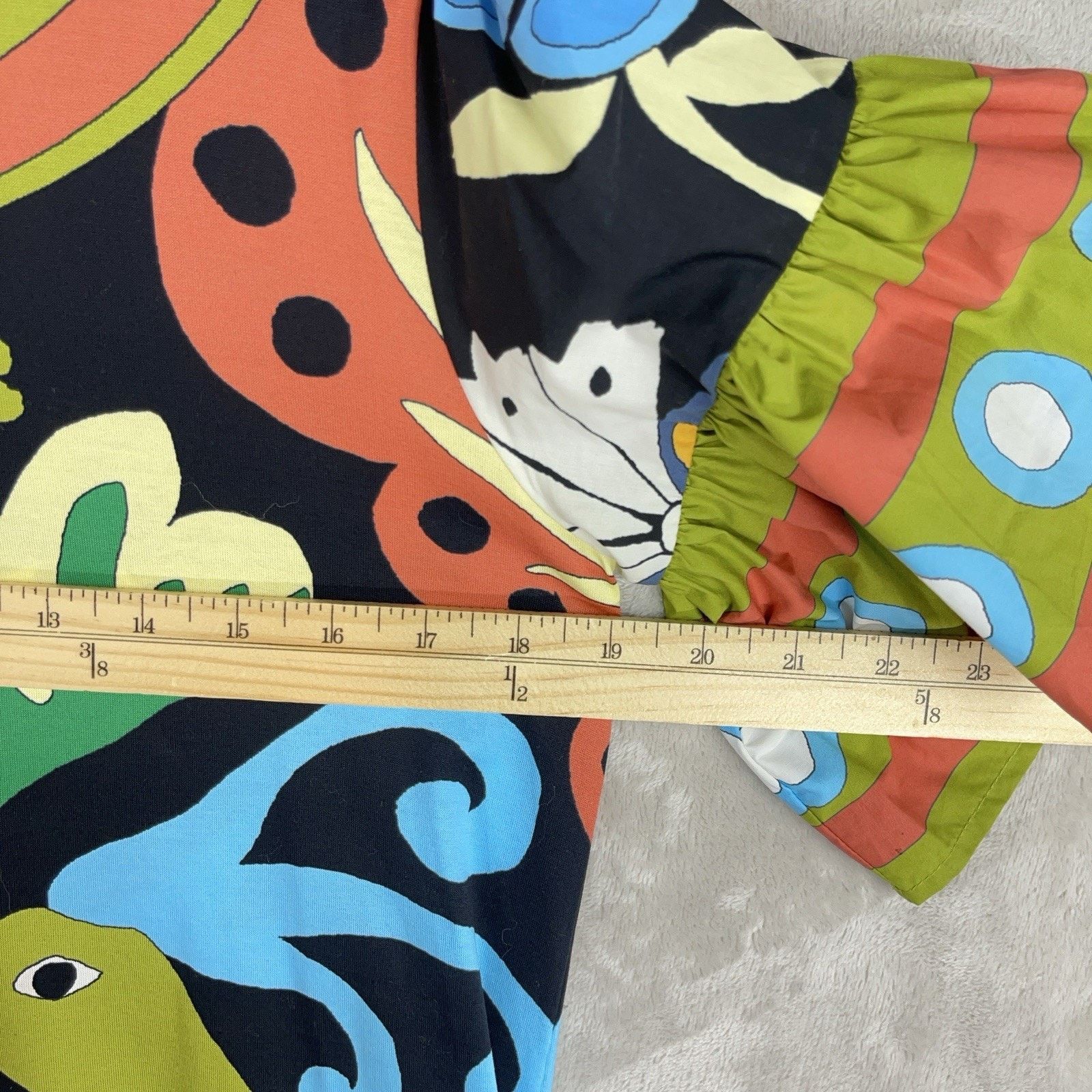La DoubleJ La Double J Walk The Dog Peacock Print Short Dress XS Italy Size XS / US 0-2 / IT 36-38 - 12 Thumbnail