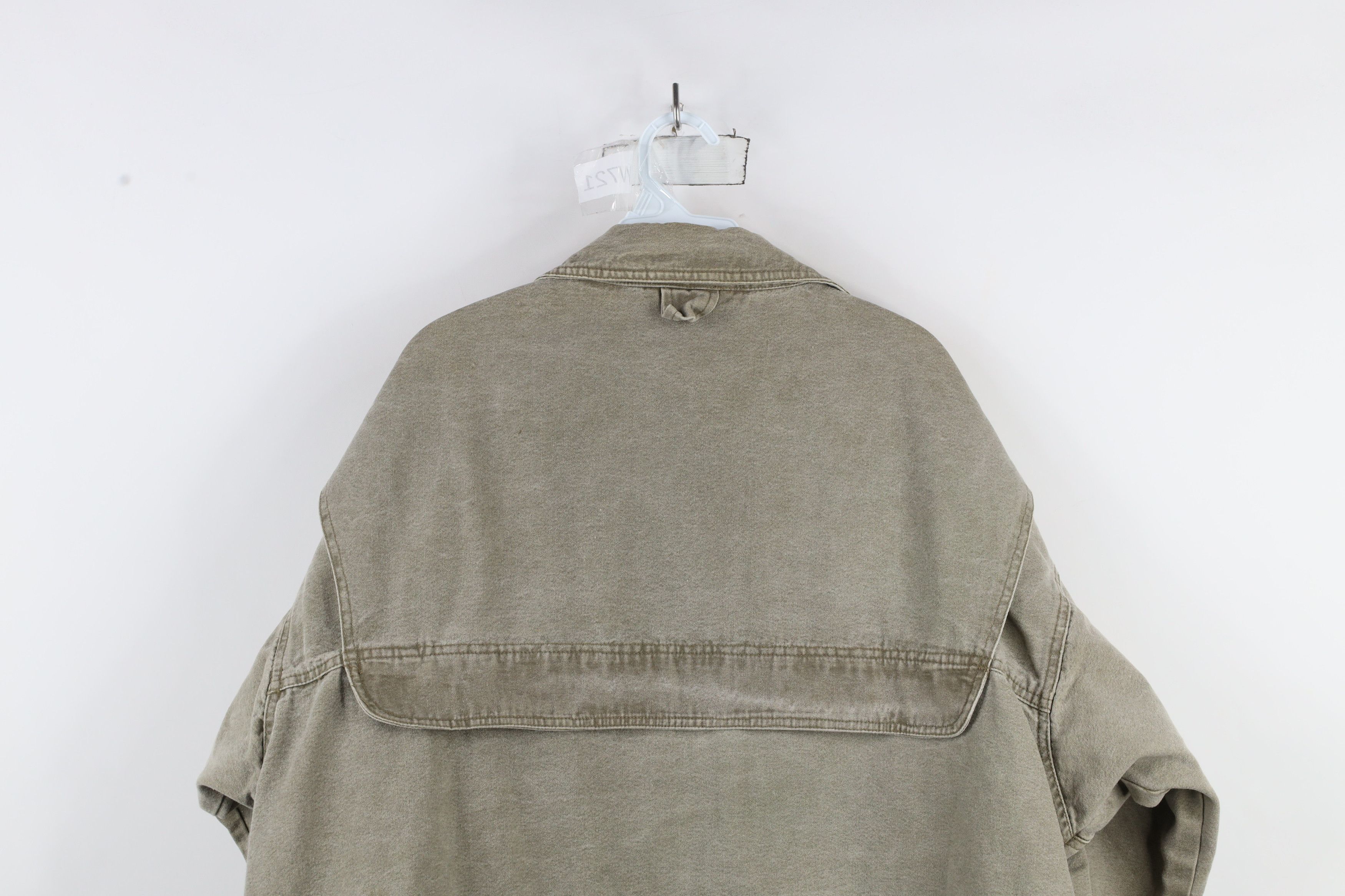 Columbia × Vintage Vintage 90s Columbia Stonewash Chore Barn Bomber Jacket Size US XL / EU 56 / 4 - 15 Thumbnail