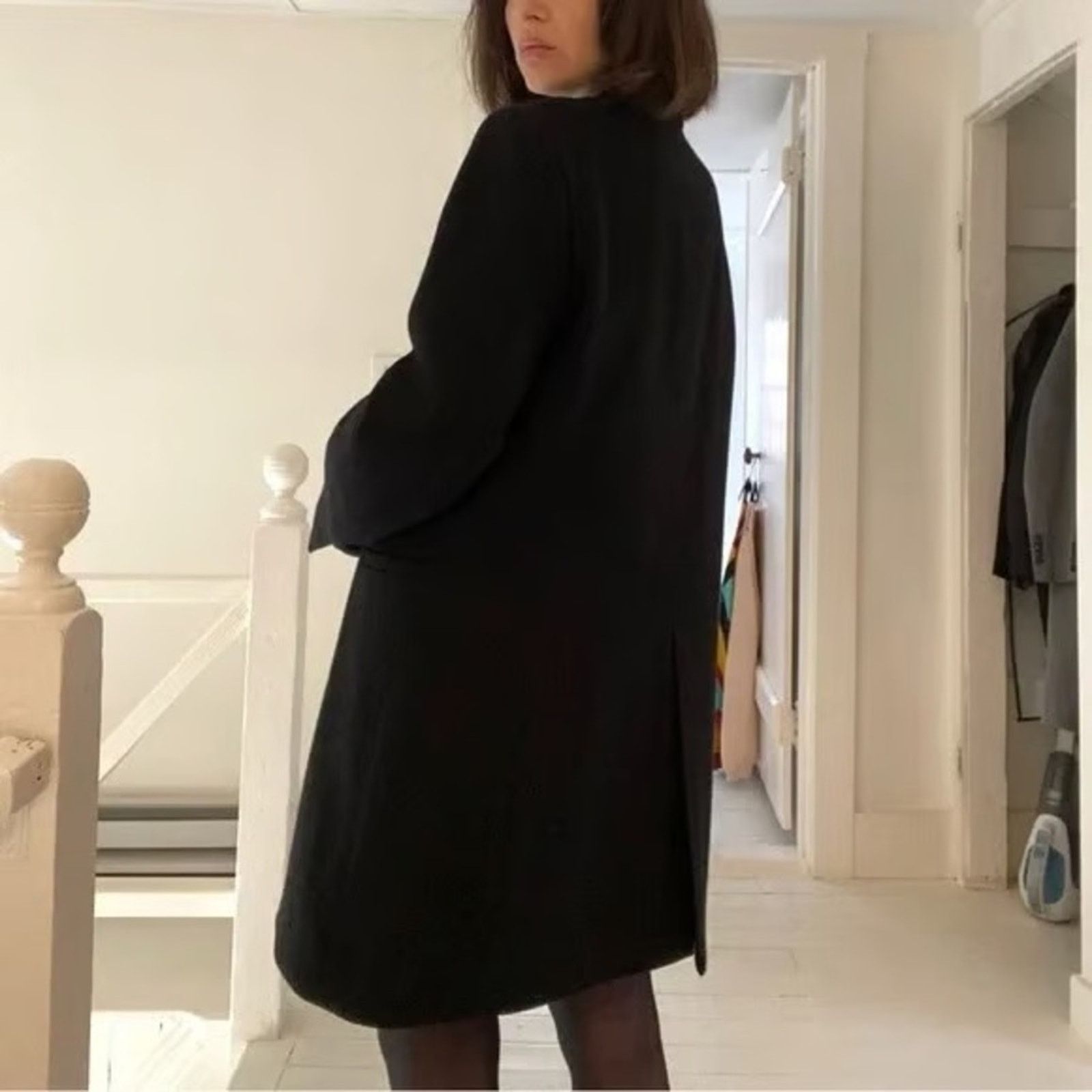 Jil Sander JIL SANDER +J x Uniqlo Single Breasted Wool Coat Grey XS Size XS / US 0-2 / IT 36-38 - 10 Thumbnail