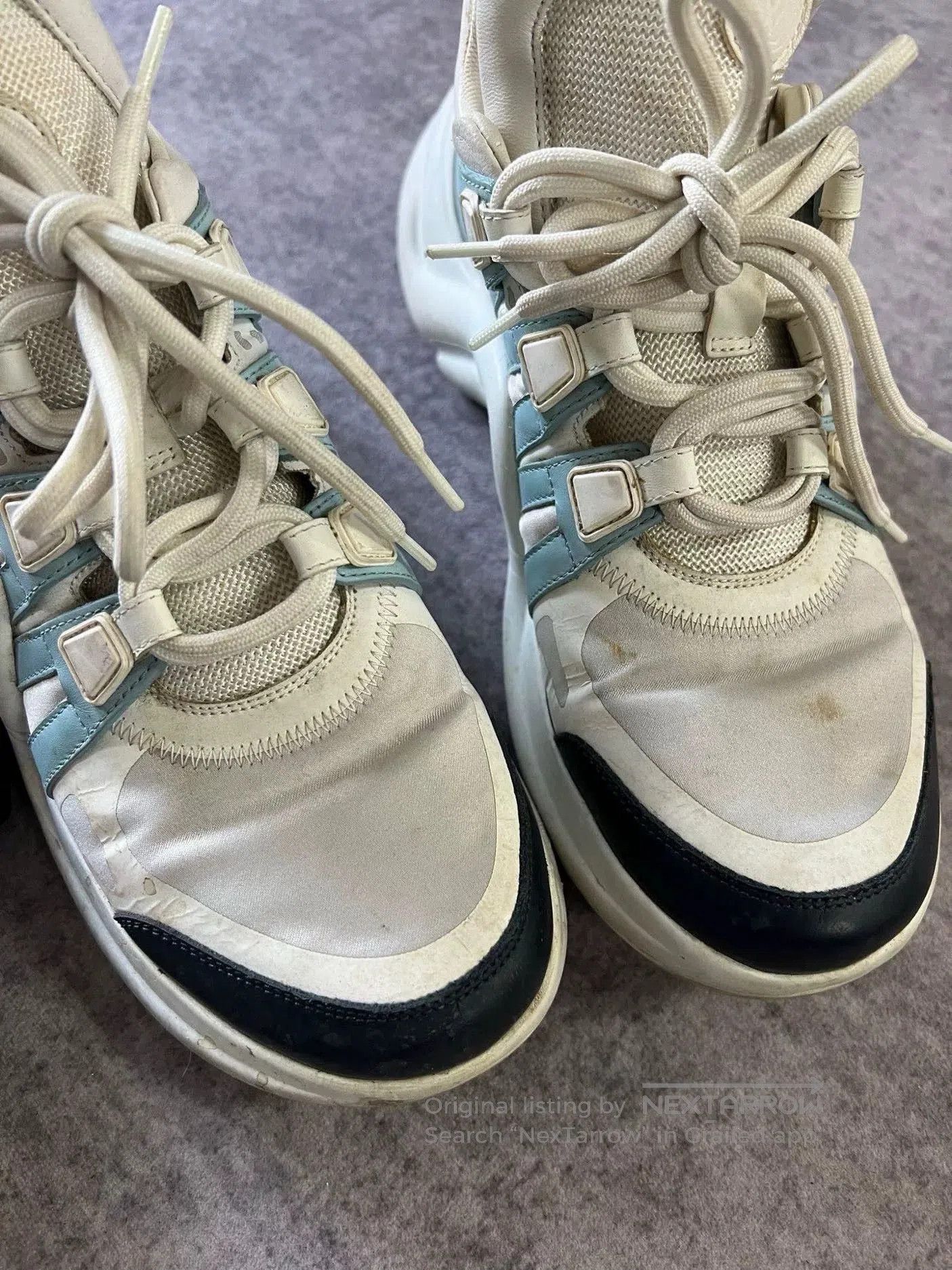 Louis Vuitton trendy lv dad shoes in size 40. Size US 7.5 / EU 40-41 - 3 Thumbnail