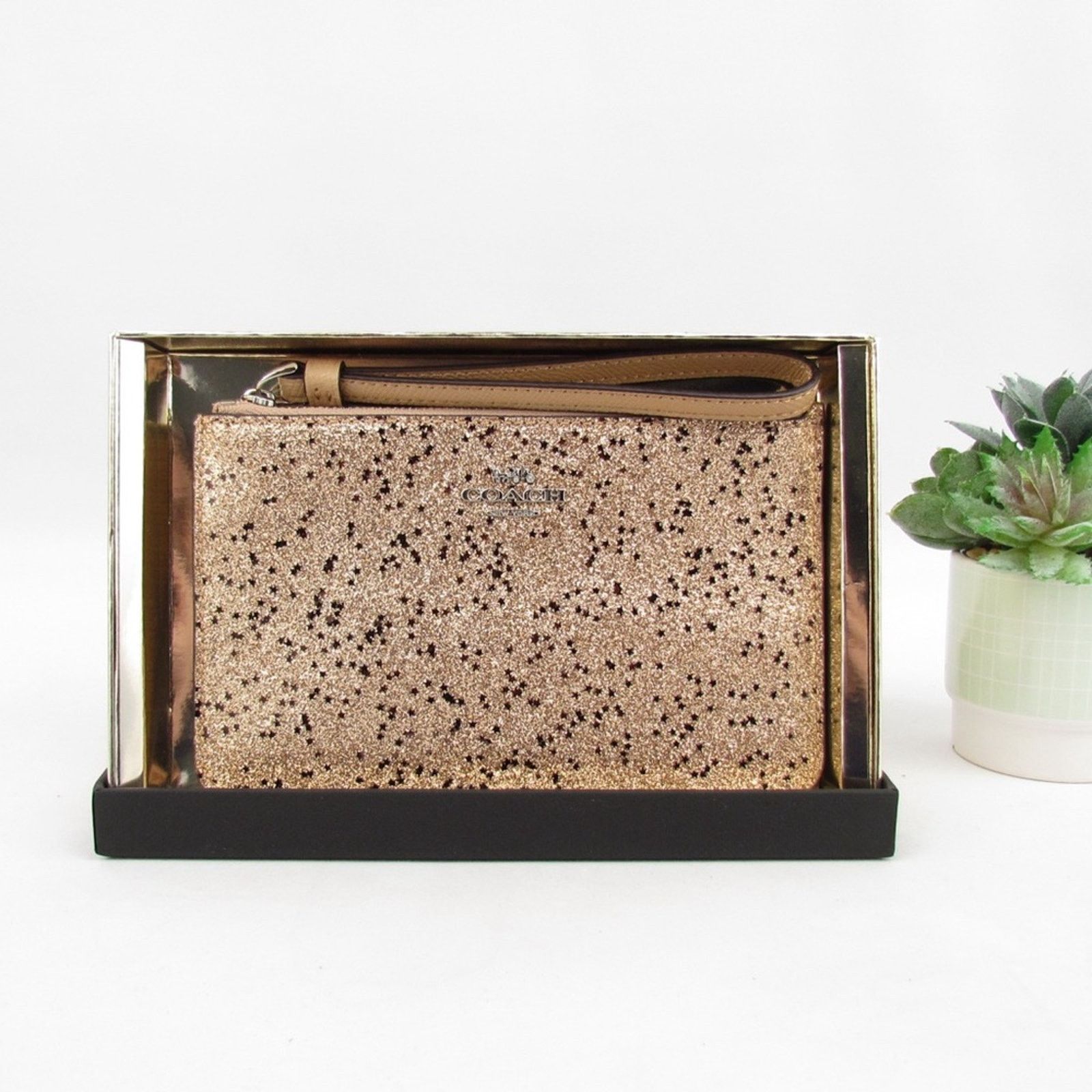 Coach NWT Coach Star Glitter Wristlet Size ONE SIZE - 2 Thumbnail