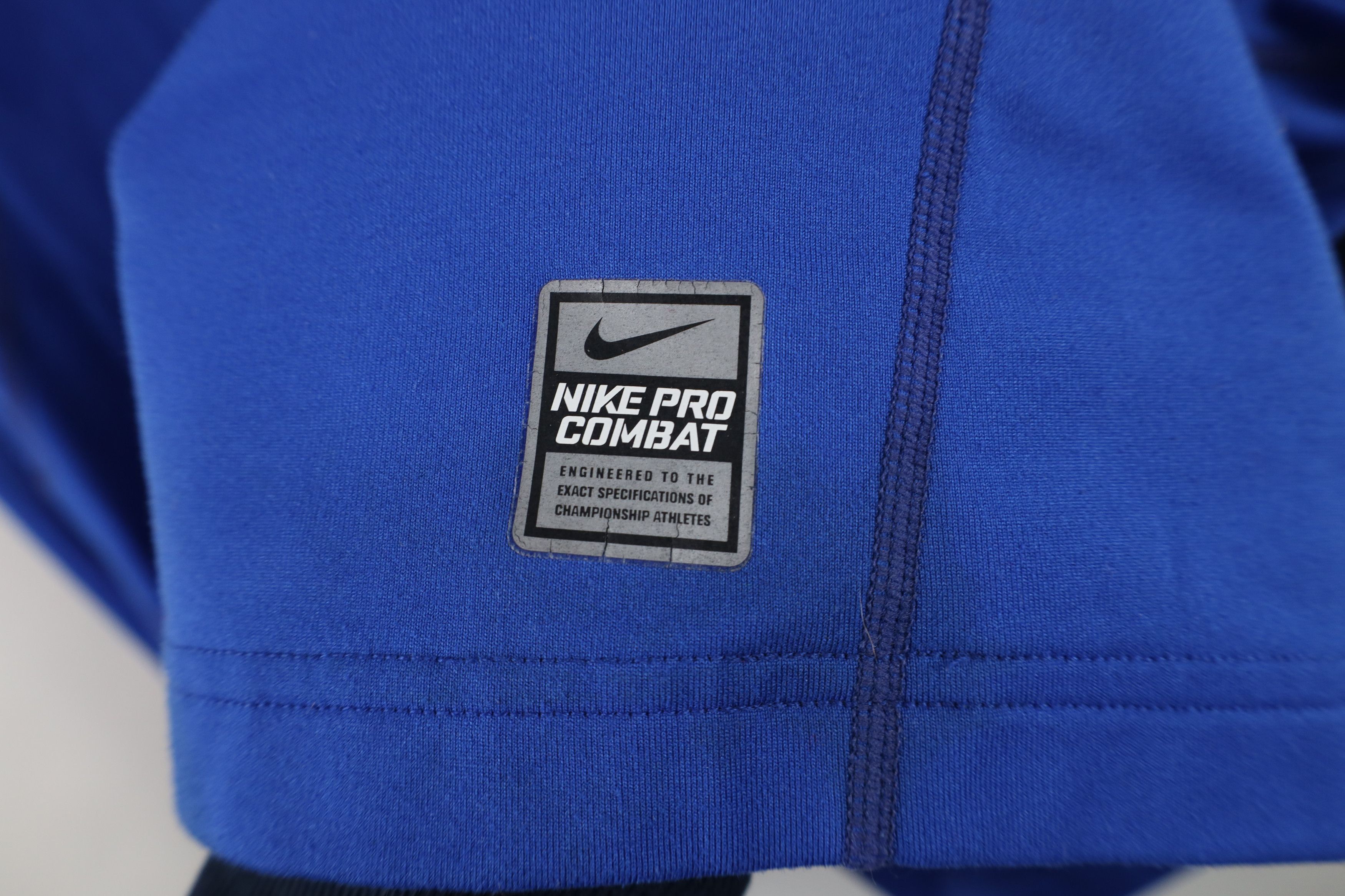 Nike Nike Pro Combat Lined Mock Neck Training Long Sleeve Shirt Size US XL / EU 56 / 4 - 9 Thumbnail