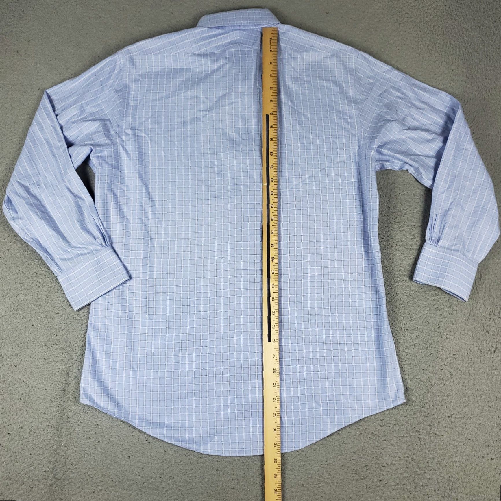 Brooks Brothers Brooks Brothers Shirt Mens 16 Blue Plaid Regent Dress Button Up Long Sleeve Modern Classic Dress Shirt Mens Regular Blue Plaid Size 42R - 7 Thumbnail