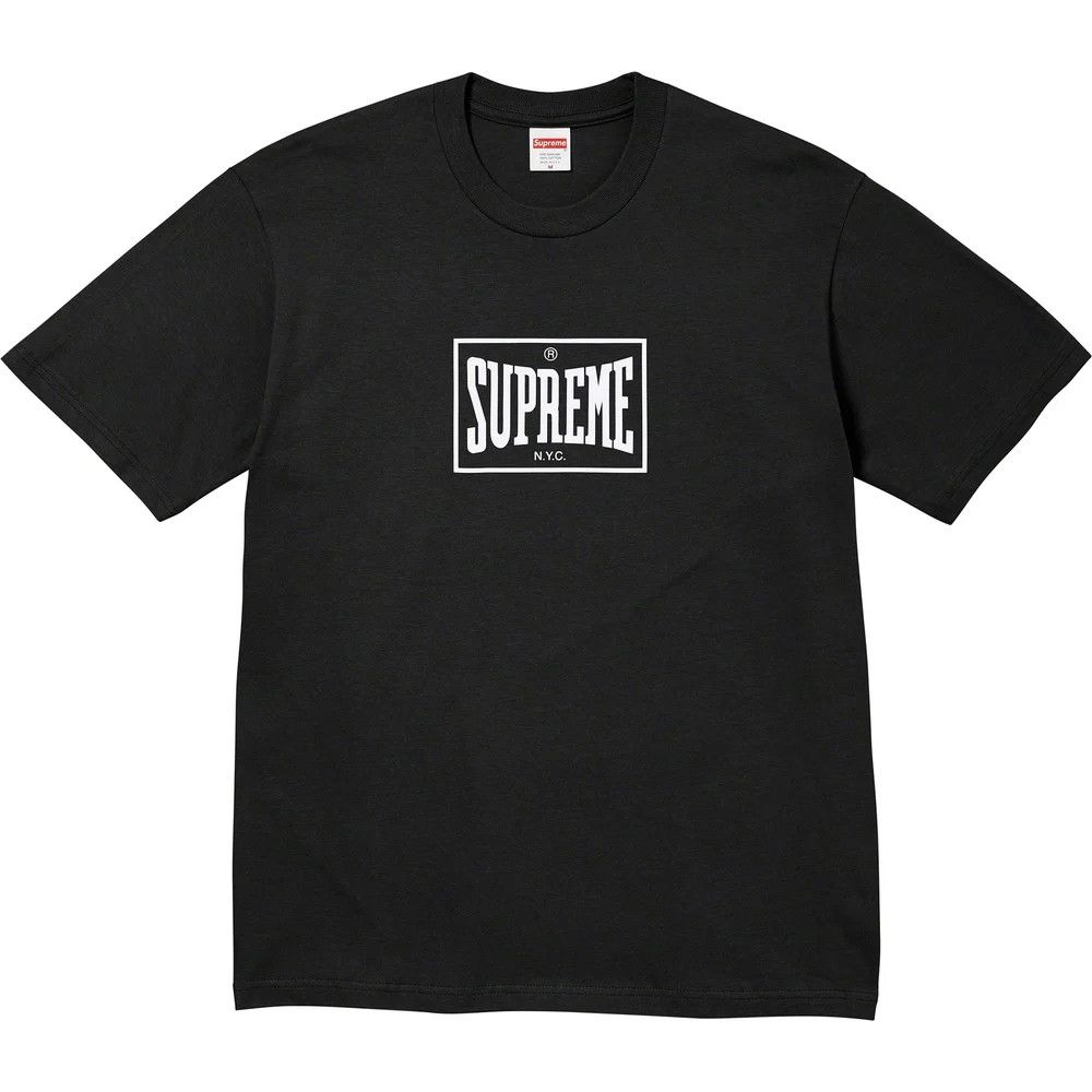Supreme Warm Up Tee Black • XL