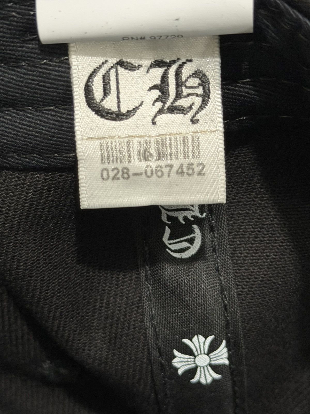 Chrome Hearts Chrome Hearts Vertical Logo Hat Size ONE SIZE - 6 Thumbnail