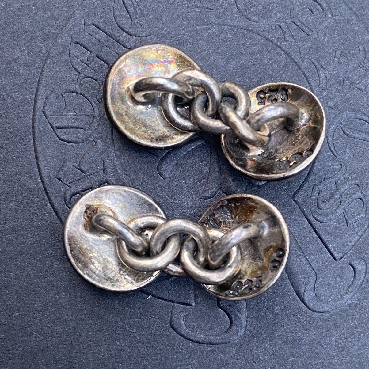 Chrome Hearts Chrome Hearts Cross Ball Horse Shoe Logo Cufflinks Size ONE SIZE - 2 Thumbnail