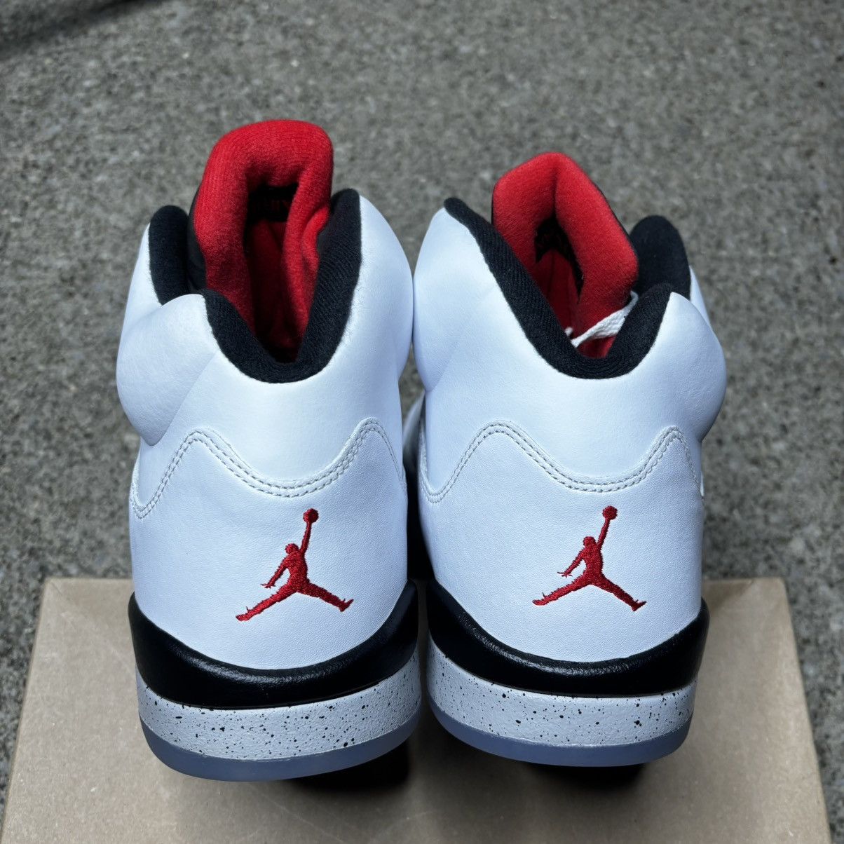 Jordan Brand Size 17-Jordan 5 White Cement 2017 Lightly Worn No Box not15 Size US 15 / EU 48 - 8 Thumbnail