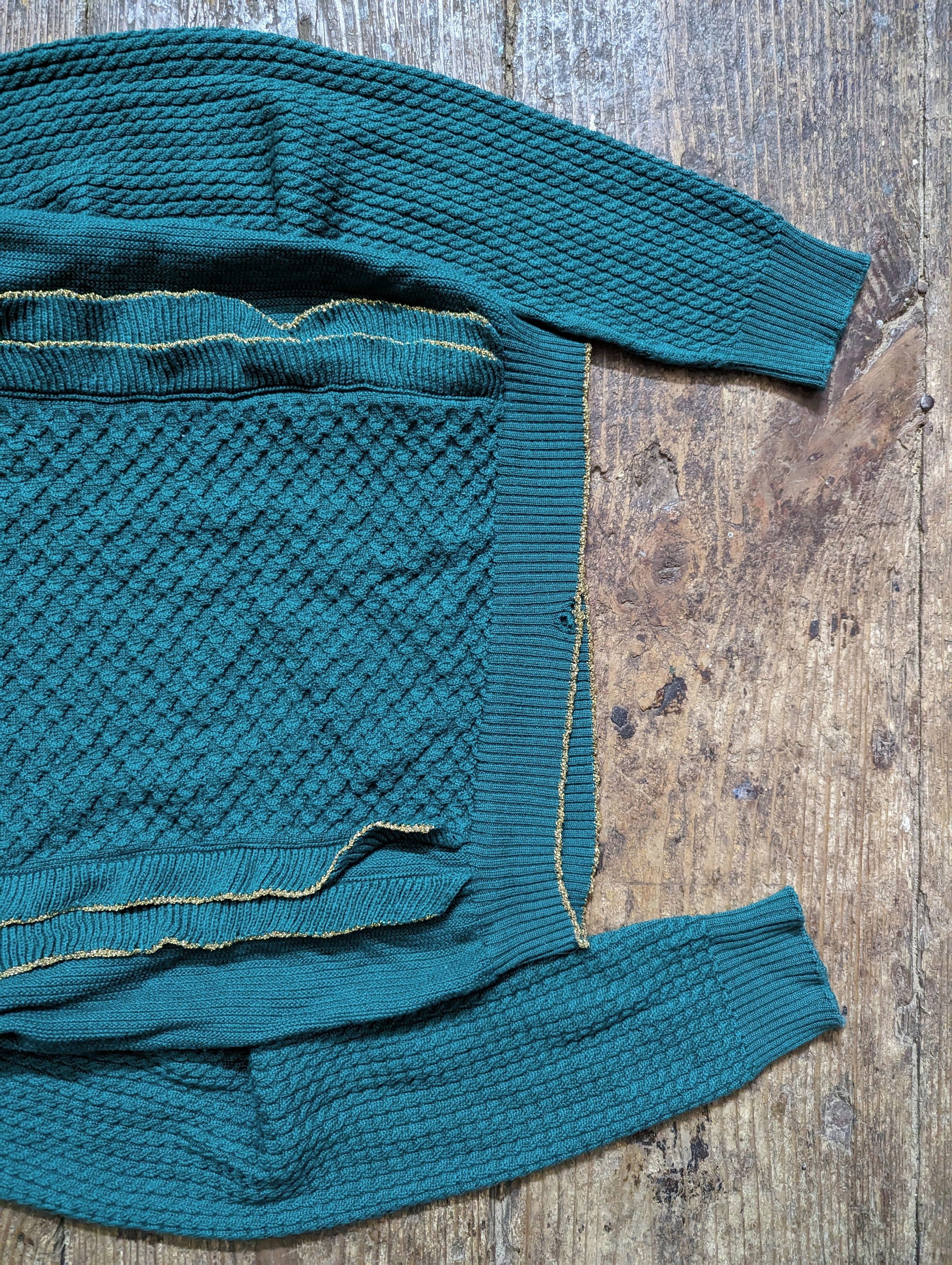 Philosophy di Lorenzo Serafini 00s Philosophy di Lorenzo Serafini Gold Details Sweater Size M / US 6-8 / IT 42-44 - 2 Thumbnail