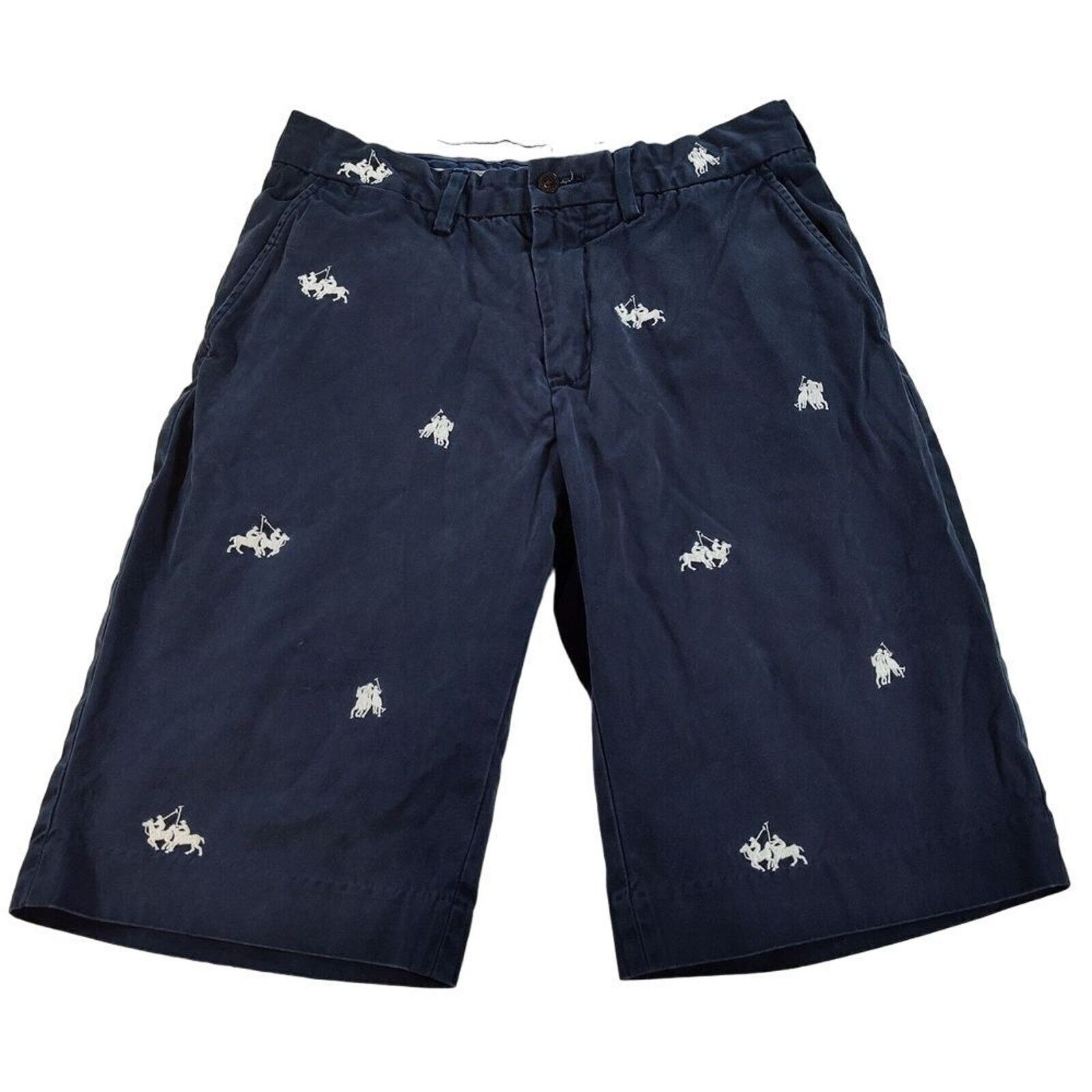 Polo Ralph Lauren VTG Polo Ralph Lauren Blue All Over Print Shorts Mens 30 Size US 30 / EU 46 - 1 Thumbnail