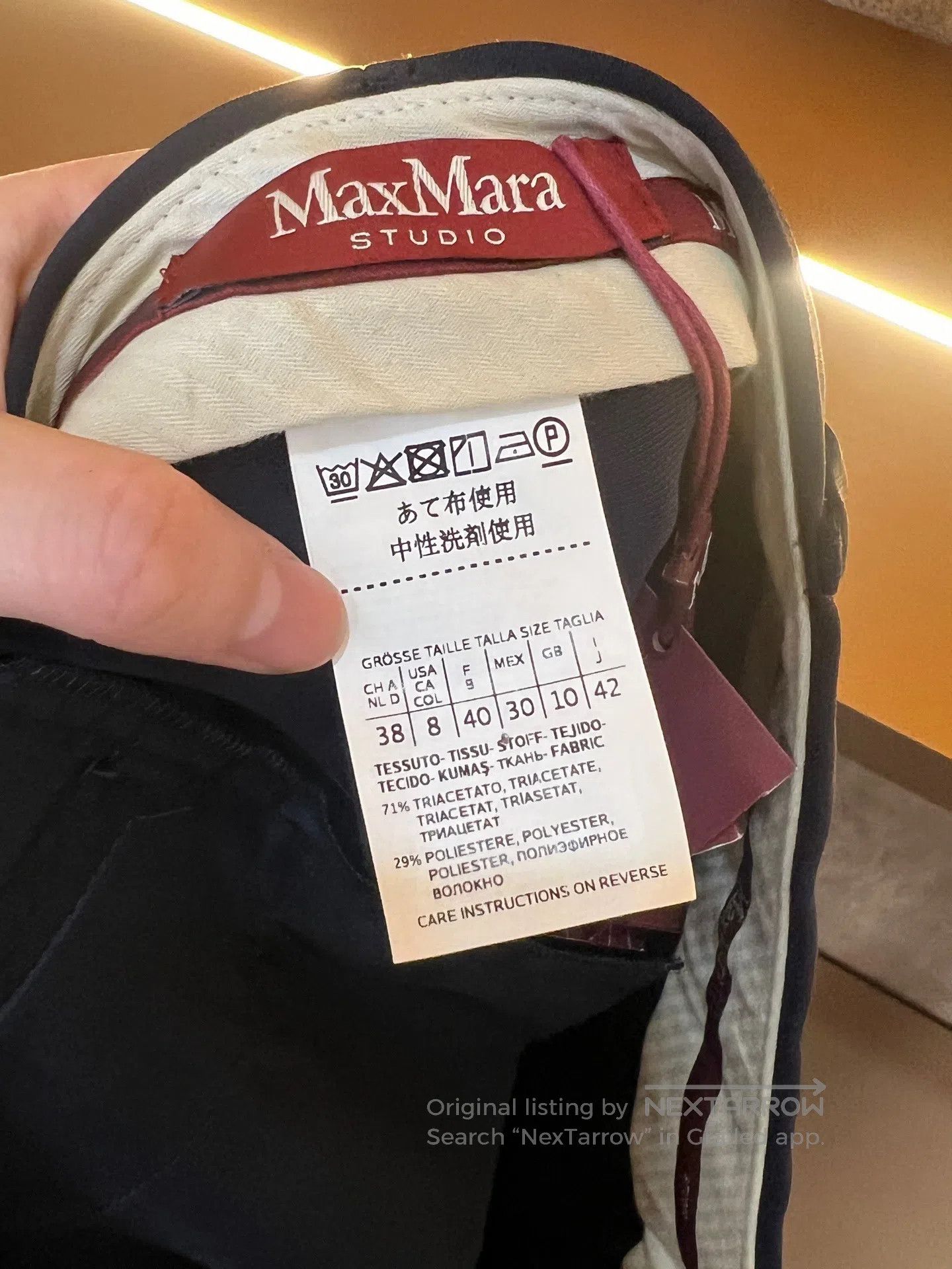 Max Mara Max Mara Casual Pants| Size 41" - 4 Thumbnail