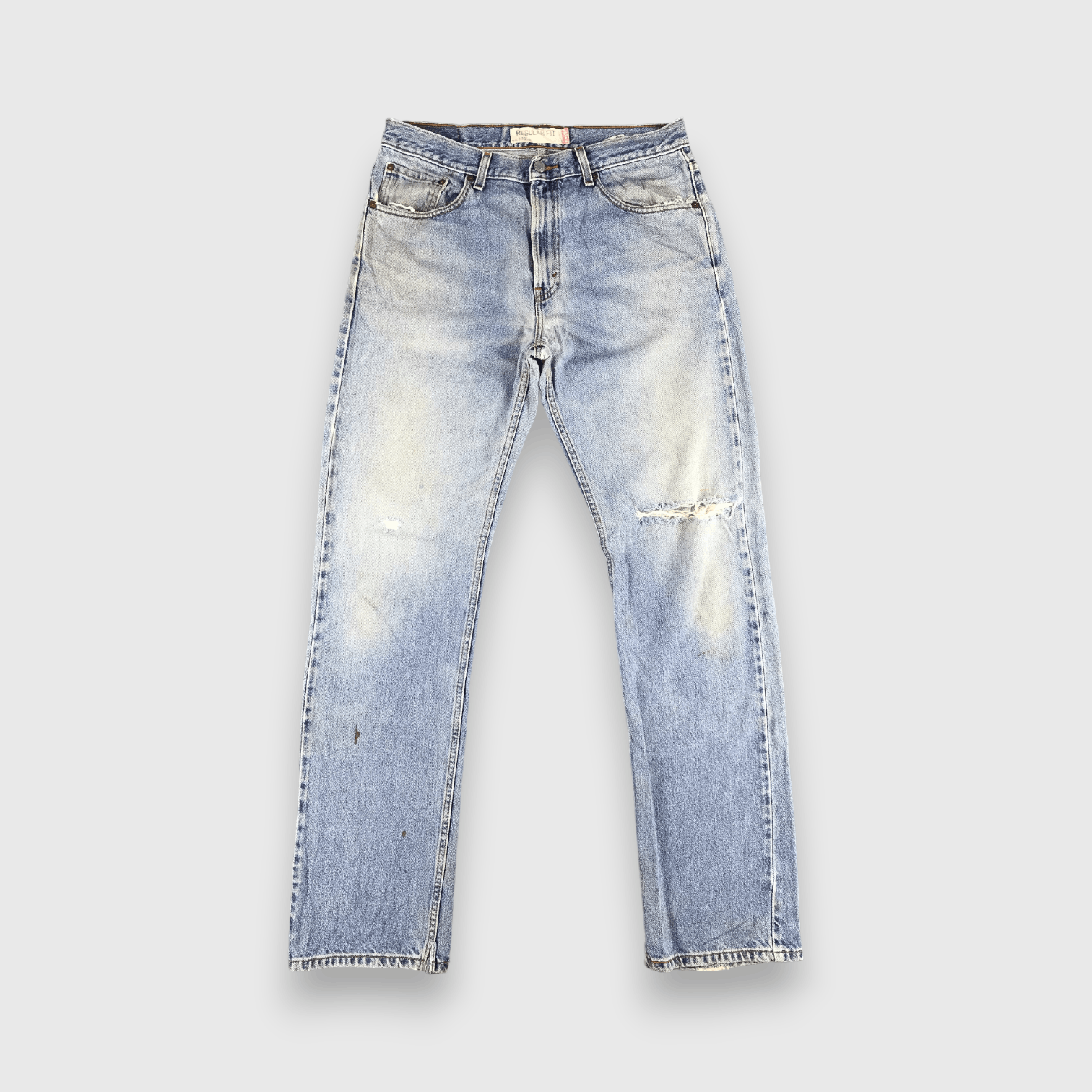 Levi's Vintage Light Wash Levis 505 Jeans-J2048 Size US 35 - 1 Thumbnail