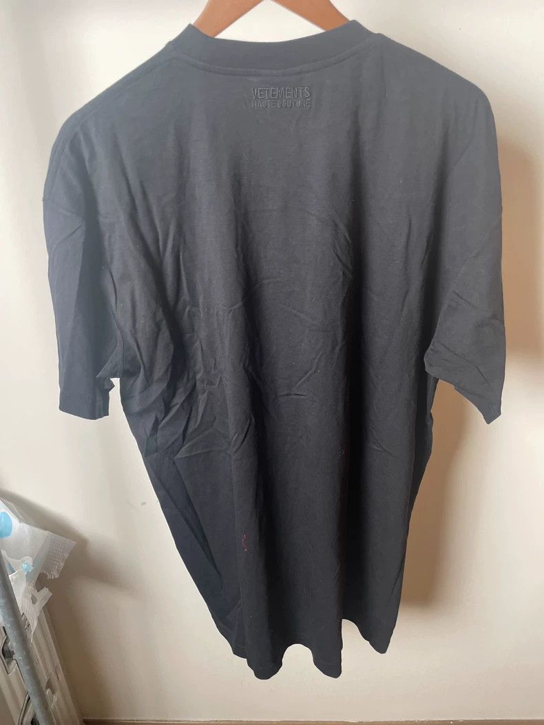 Vetements Vetements Brand Embroidered T-Shirt, Size XS Size US XS / EU 42 / 0 - 4 Thumbnail
