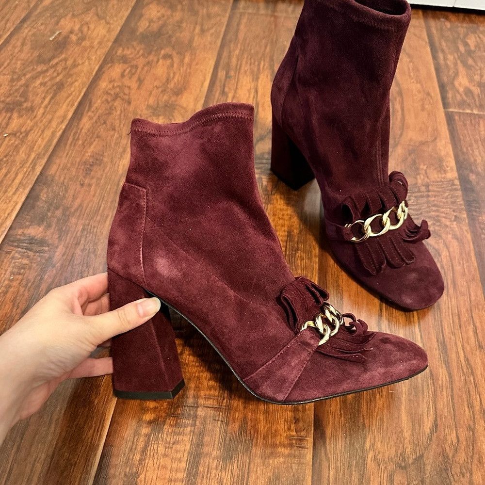 Stuart Weitzman Stuart weitzman ringleader suede ankle boots Size US 10 / IT 40 - 3 Thumbnail