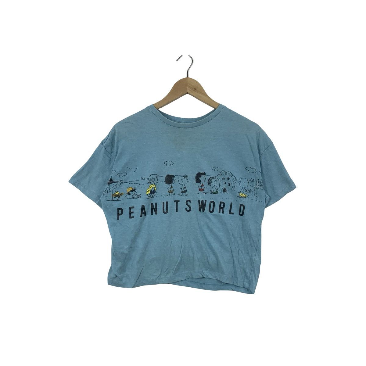 Peanuts PEANUTS SNOOPY World Collection Tee Shirt Top Cartoon Size S / US 4 / IT 40 - 1 Thumbnail