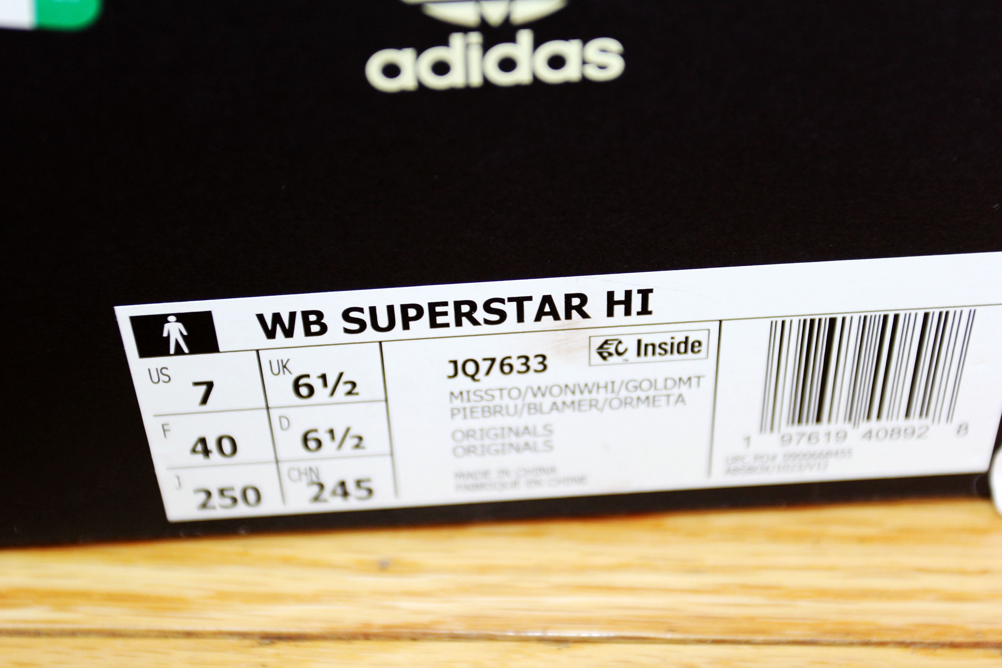 Adidas × Wales Bonner BNWT AW25 WALES BONNER x ADIDAS SUPERSTAR HI SNEAKERS 7 Size US 7 / EU 40 - 7 Thumbnail